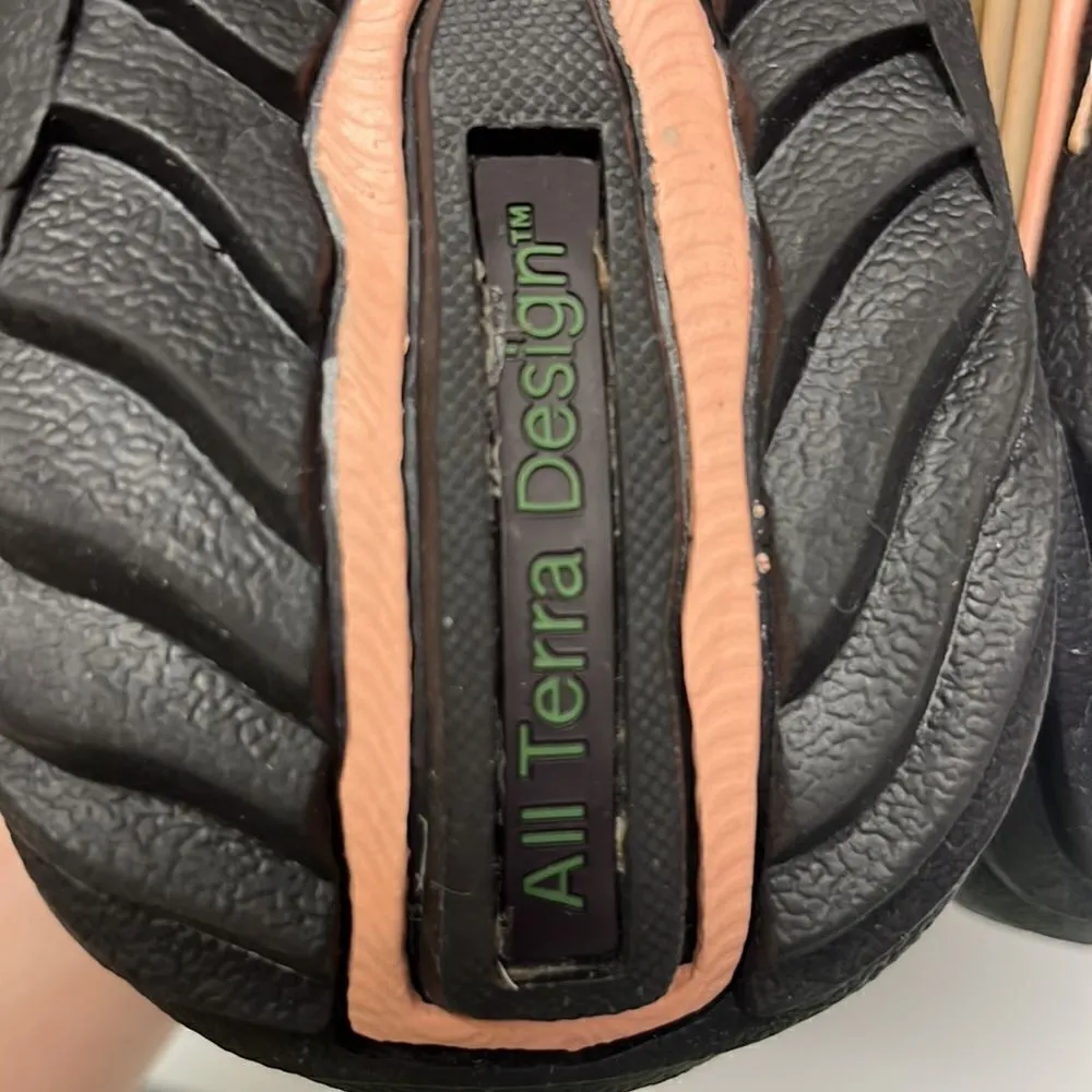 Jambu Women’s Closed Toe Terrain Sandals 8M Taupe Brown Pink Hook & Loop Straps - Image 15