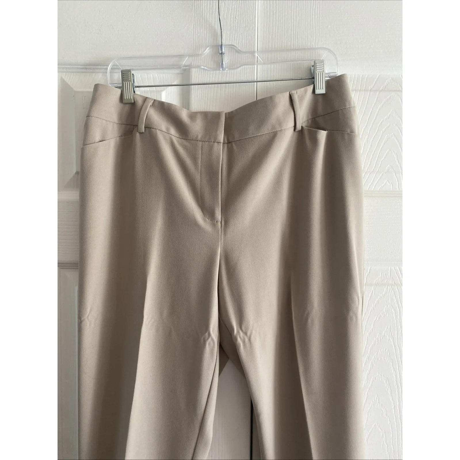 Chicos 1.5 Womens Ultimate Fit Chino Cuff Ankle Tibet Taupe NEW Corpcore Capsule - Image 2
