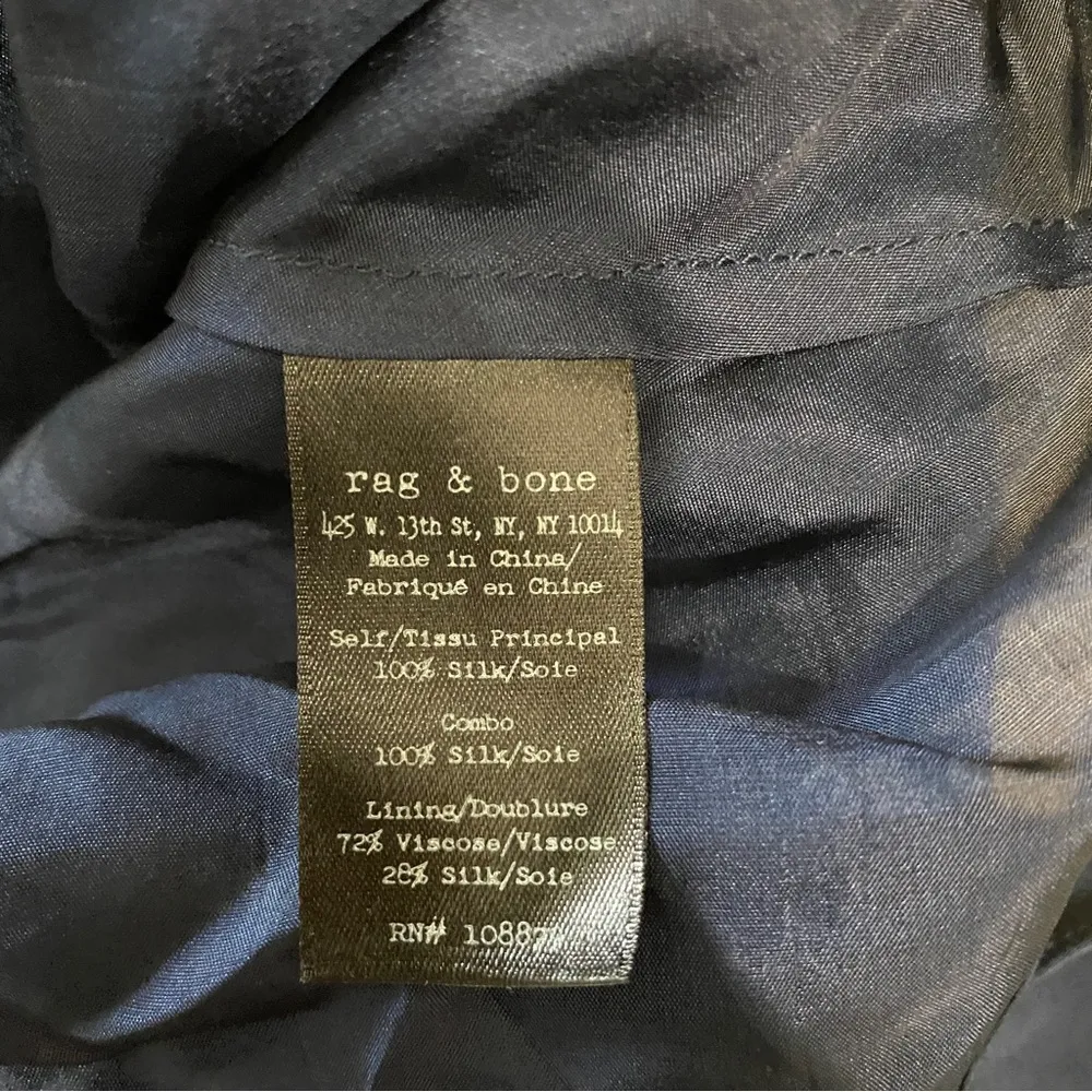 Rag & Bone 100% silk halter top NWT - Image 13