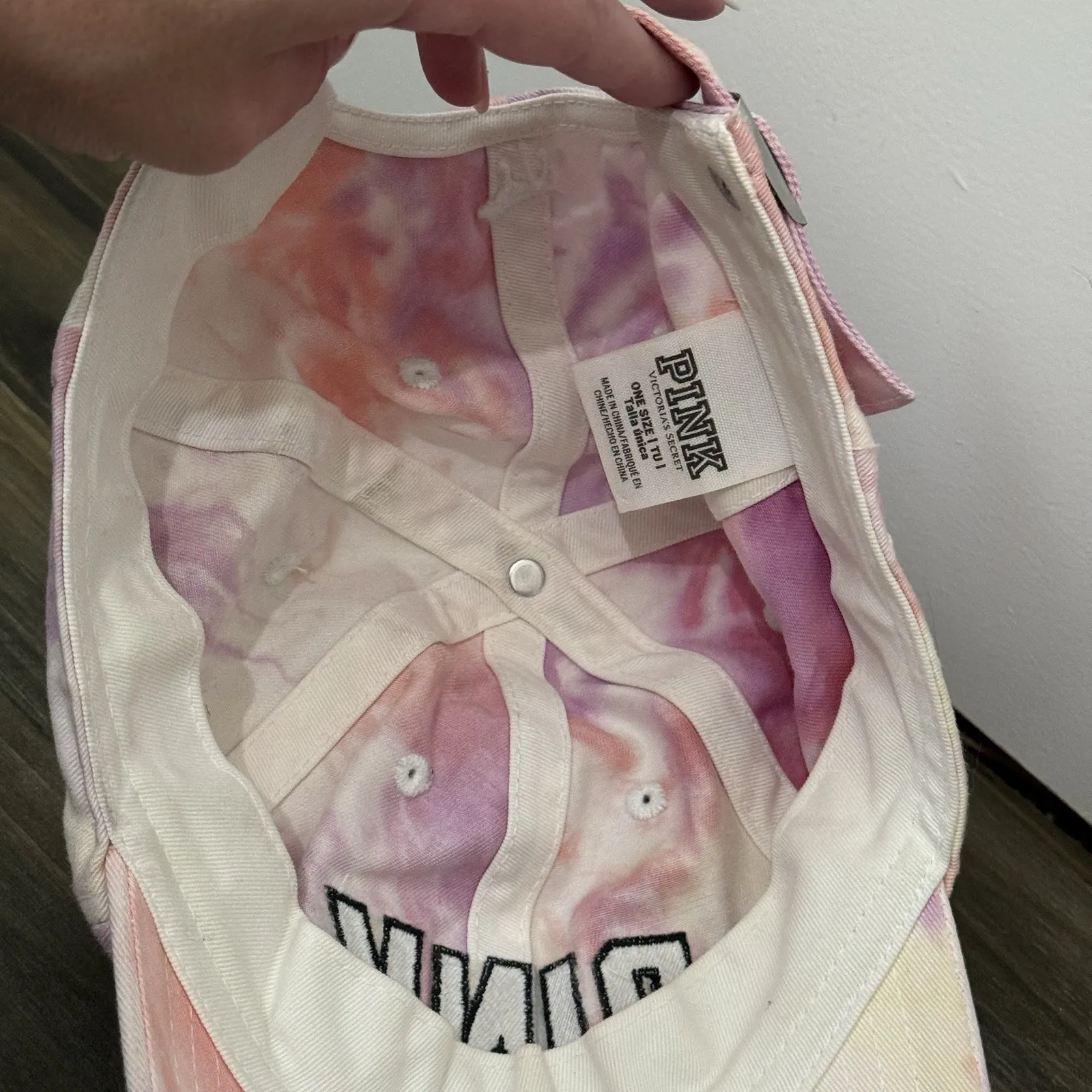 Pink Hat‎ Cap Womens Strapback Adjustable Tie Dye Outdoors Casual - Image 5