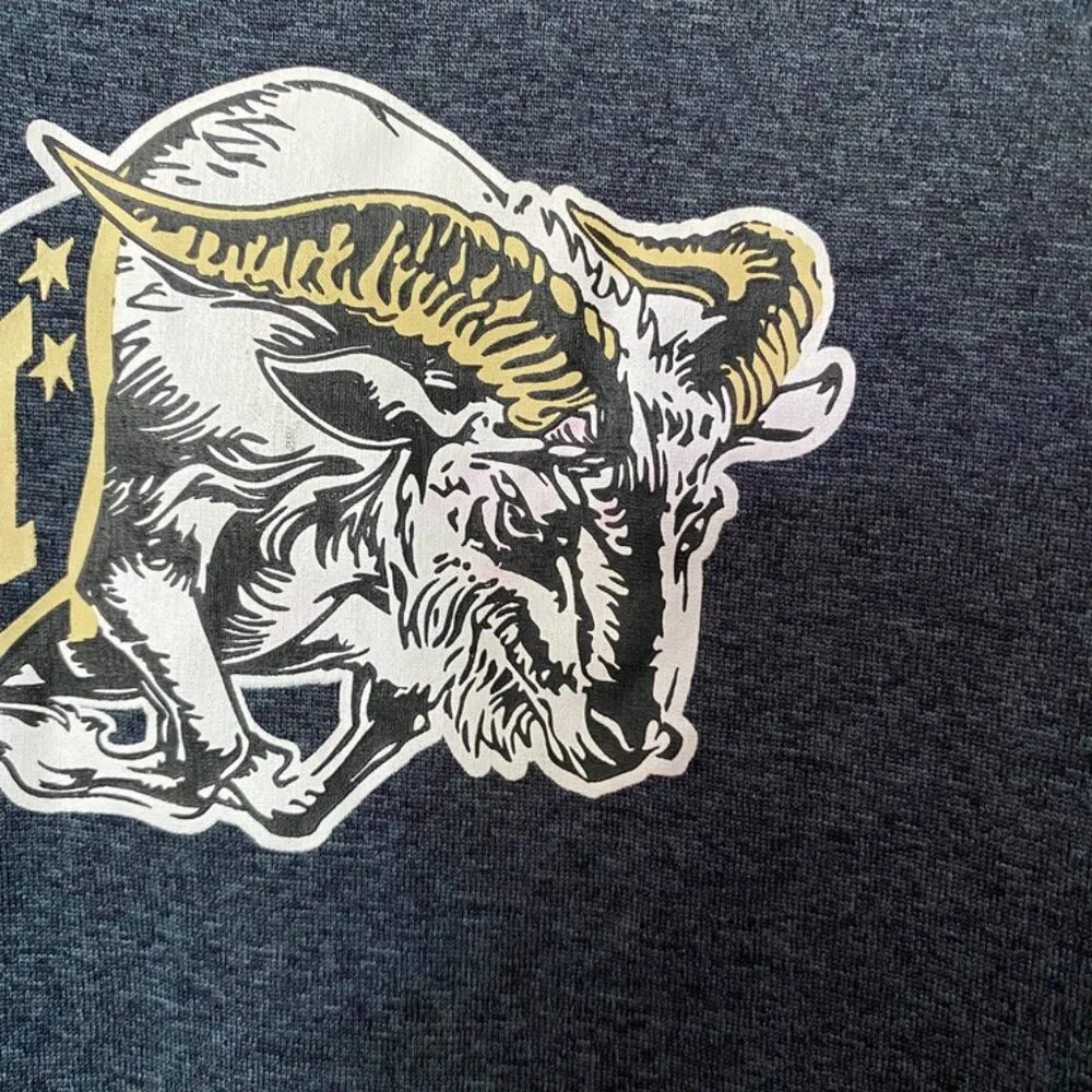 USNA United States Naval Academy Annapolis Colosseum V-Neck Tee Shirt, Medium - Image 2