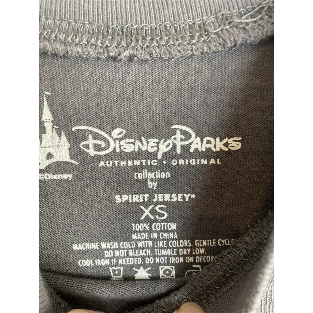 Disney Parks Rose  Gold  Sequin Spirit Long Sleeve Jersey Casual Size XS - Image 3