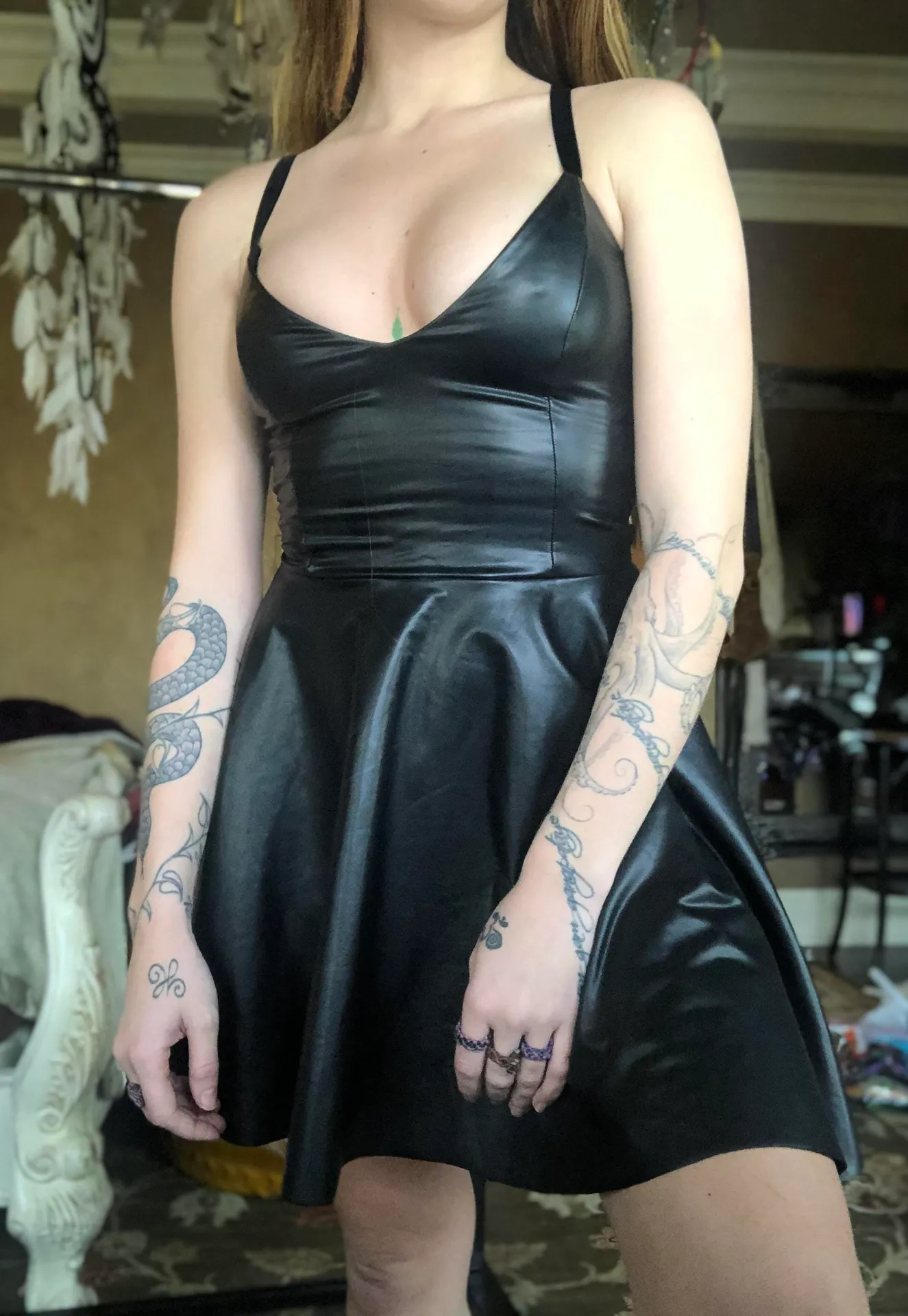 Sexy Open Back Mini Dress - Image 3