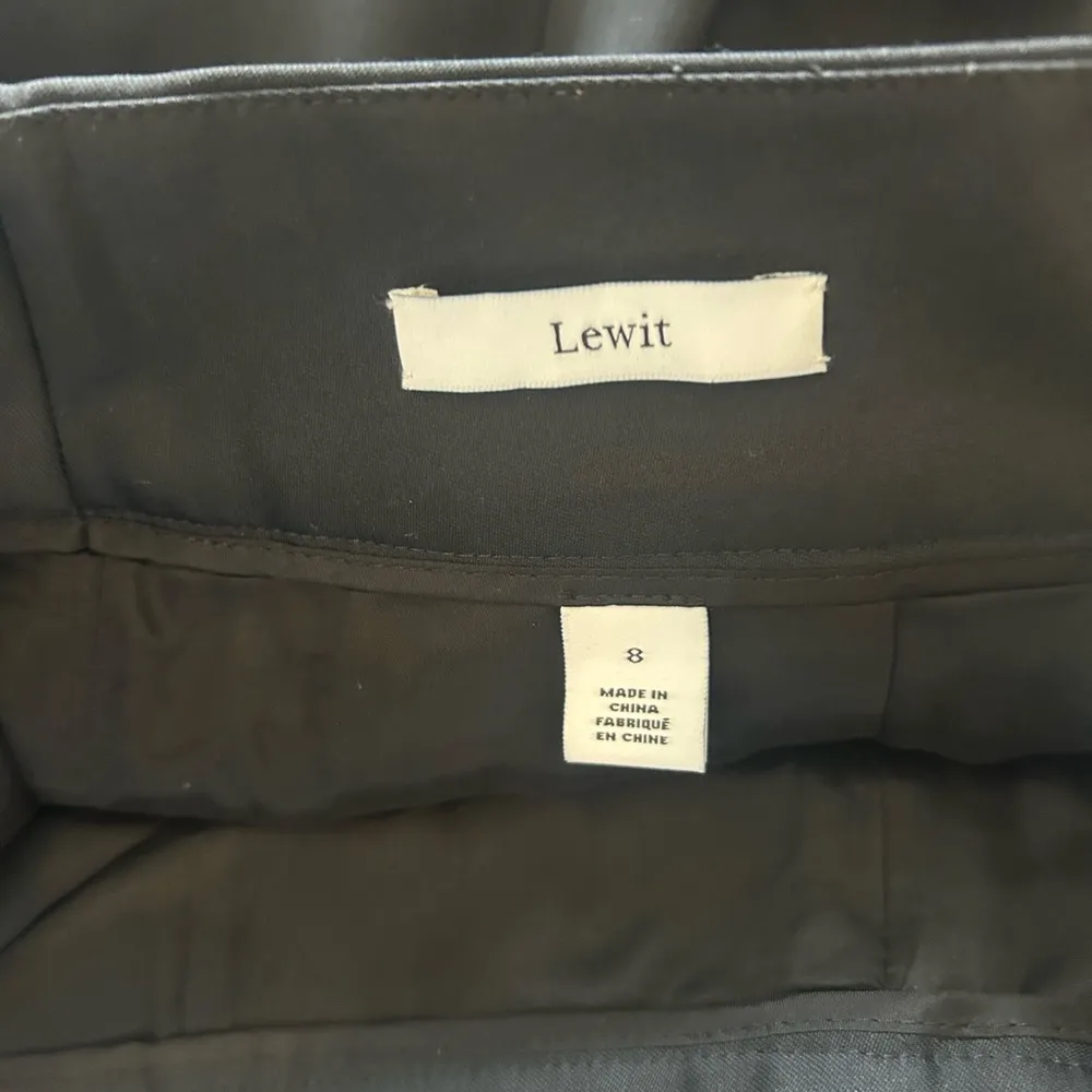 Lewit Black Dress Pants Sophisticated and Sleek Size 8 - Image 7