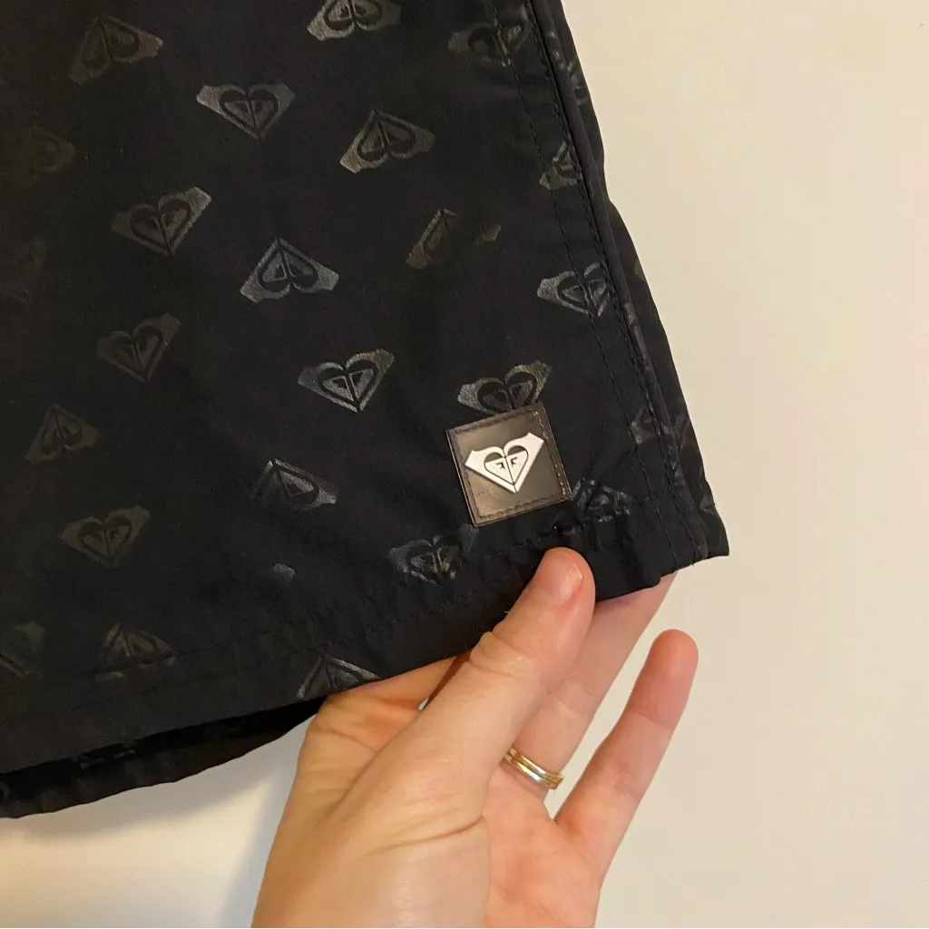 Roxy Quicksilver Black Logo Swim Shorts size 5 - Image 3