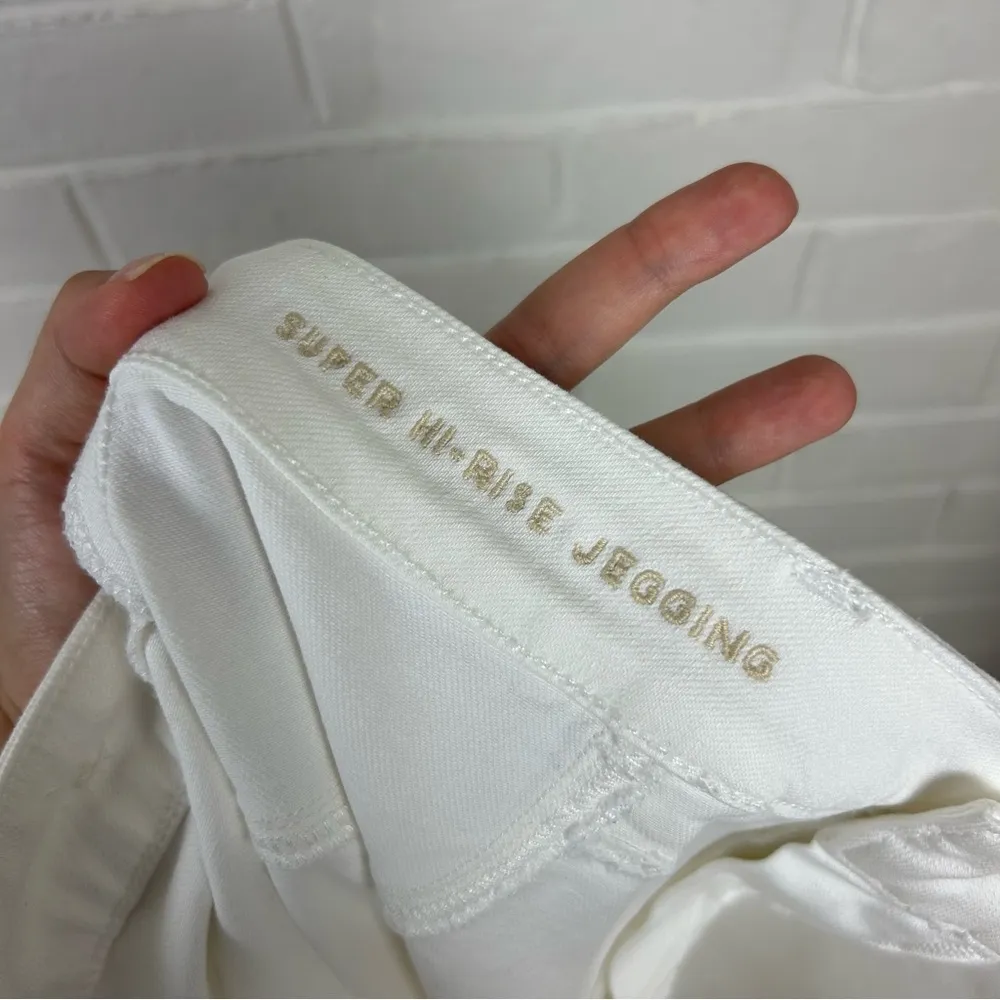 American Eagle Super High Rise Jegging White Jeans Size 18 - Image 3