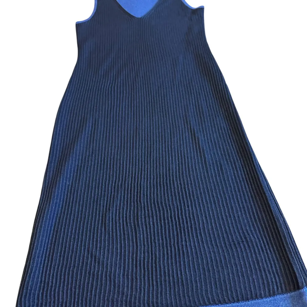 Rag & Bone Cora Midi Dress Sleeveless Sheath Stretch Ribbed Fitted Size Small - Image 6