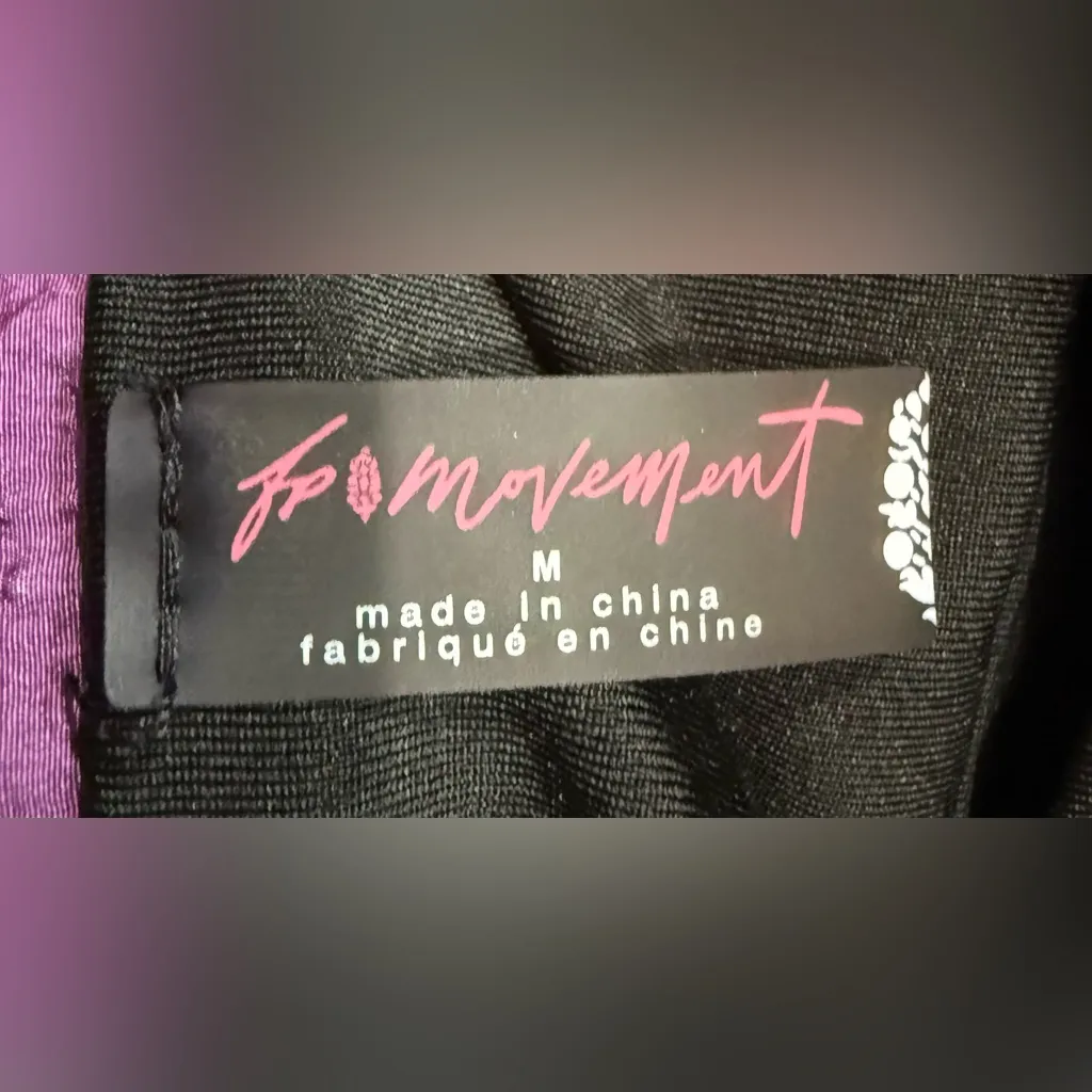 Free People FP Movement The Way Home Running Shorts Purple Magenta Size‎ Medium - Image 4