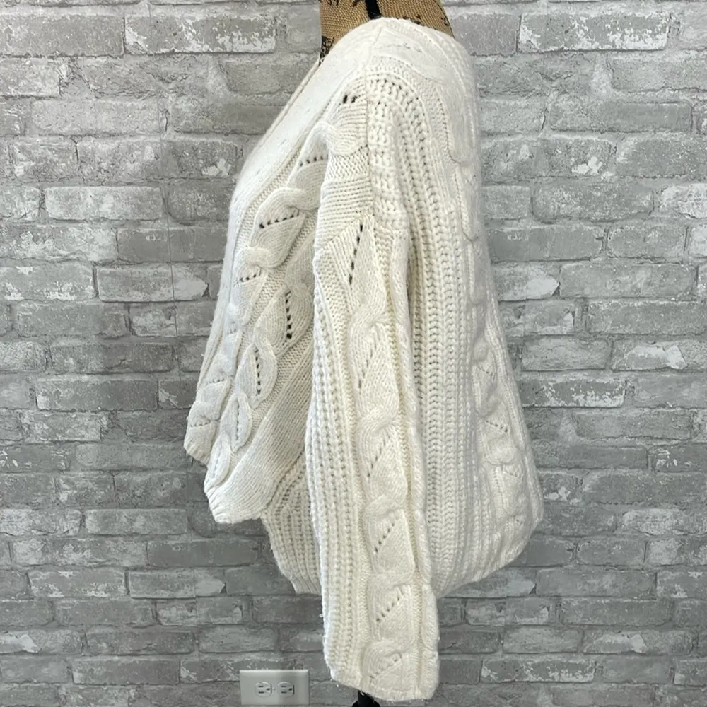 Anthropologie Ramona Cable-knit Sweater - Image 3