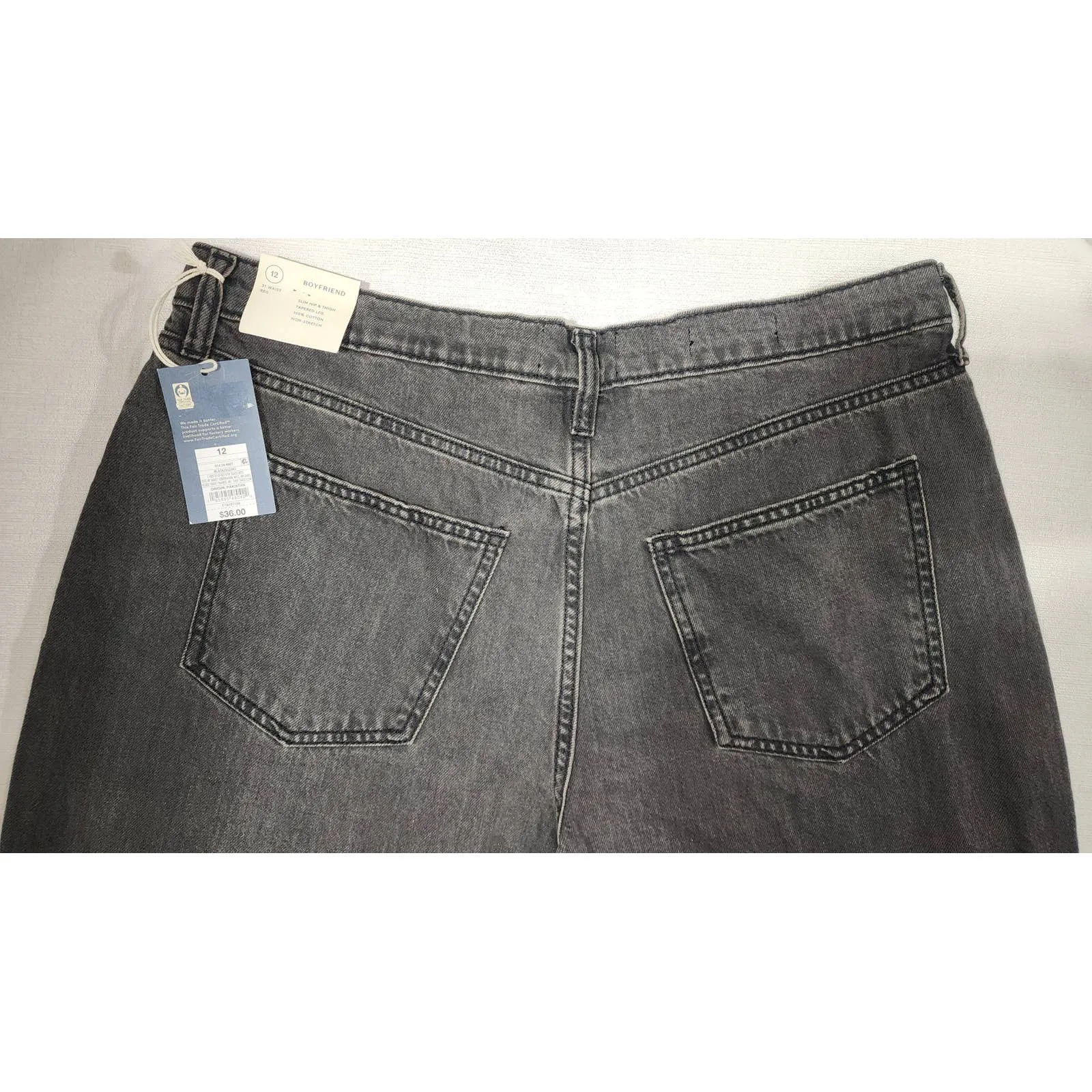 universal thread boyfriends jeans size 12 waist 31 - Image 9
