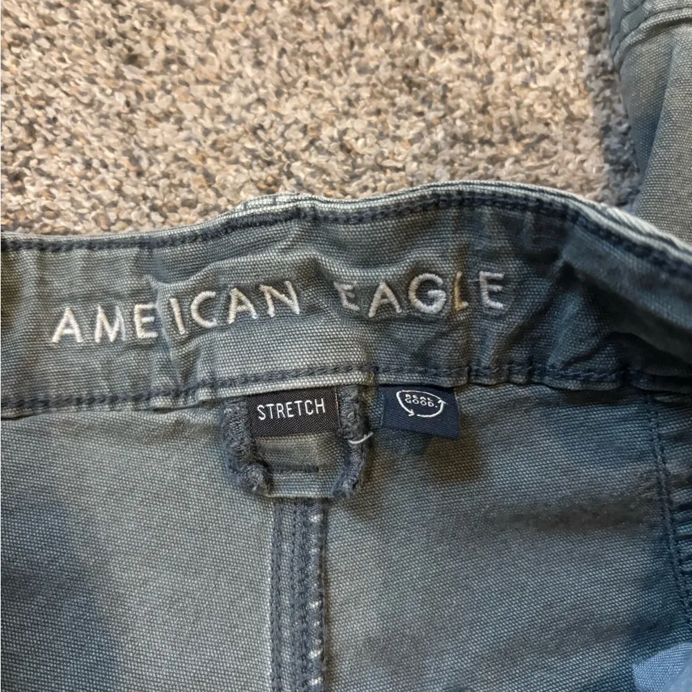 American Eagle Green Cargo Pants - Image 2