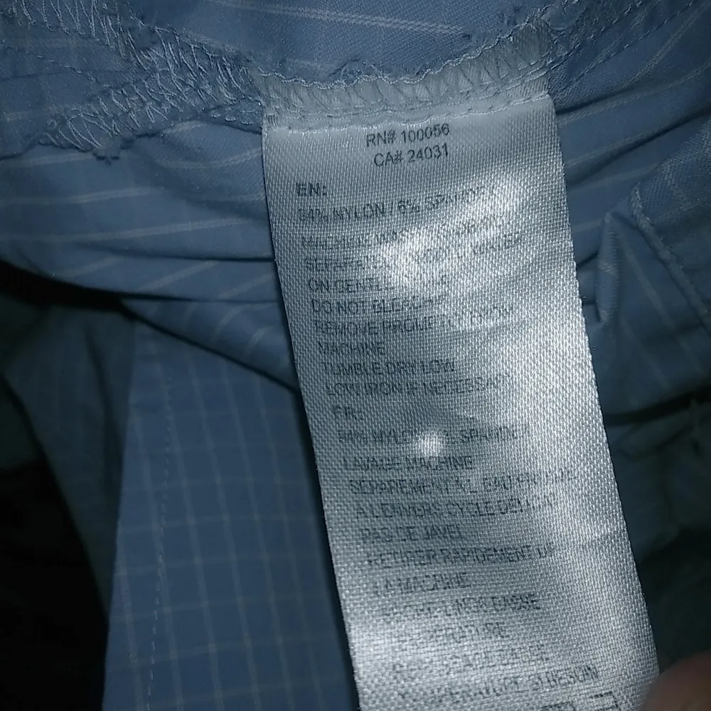 Oobe S Robin's Egg Blue Fitted Woven Checked Button Down Shirt - Image 11