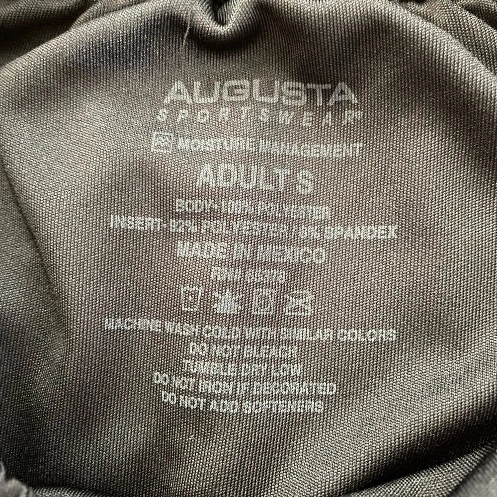 Women’s Augusta sportswear gym athletic shorts black small - Image 3