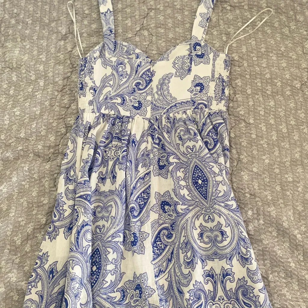 Zara Floral Dress size M - Image 4