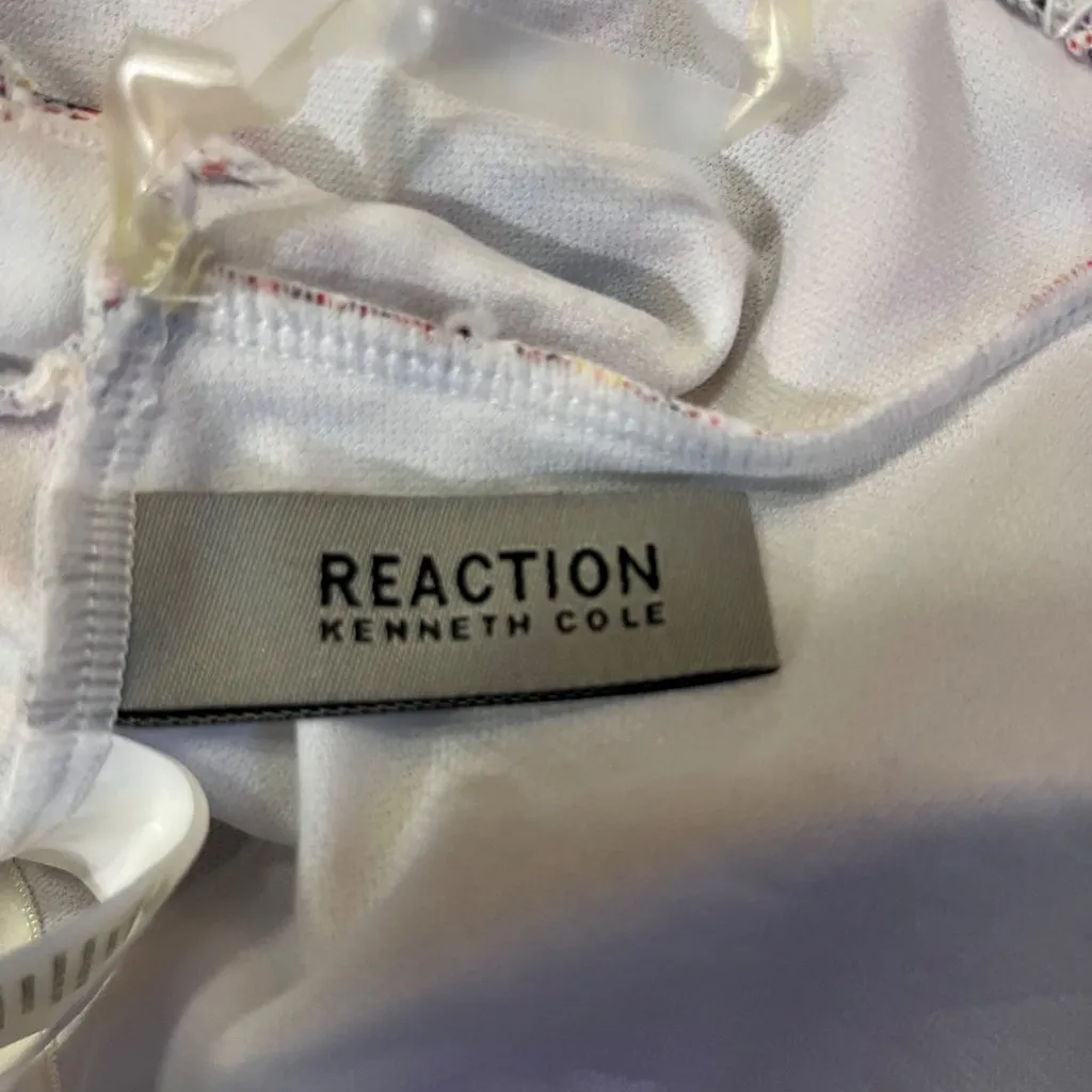 Reaction Kenneth Cole Swimsuit XL Off Shoulder Geometric Print New No Tags Attac - Image 7