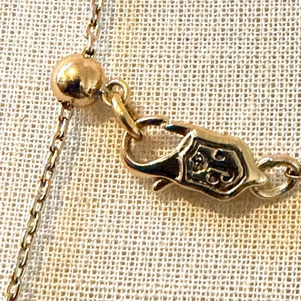 Juicy Couture ROTFL Crystal Letter Necklace - Image 5