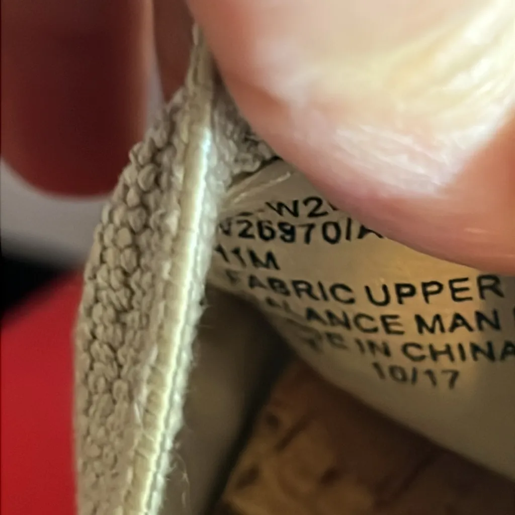 White Mountain‎ Cream and Brown Wedge Sandals 11 W/Cork, Burlap sole
NEW - Image 6