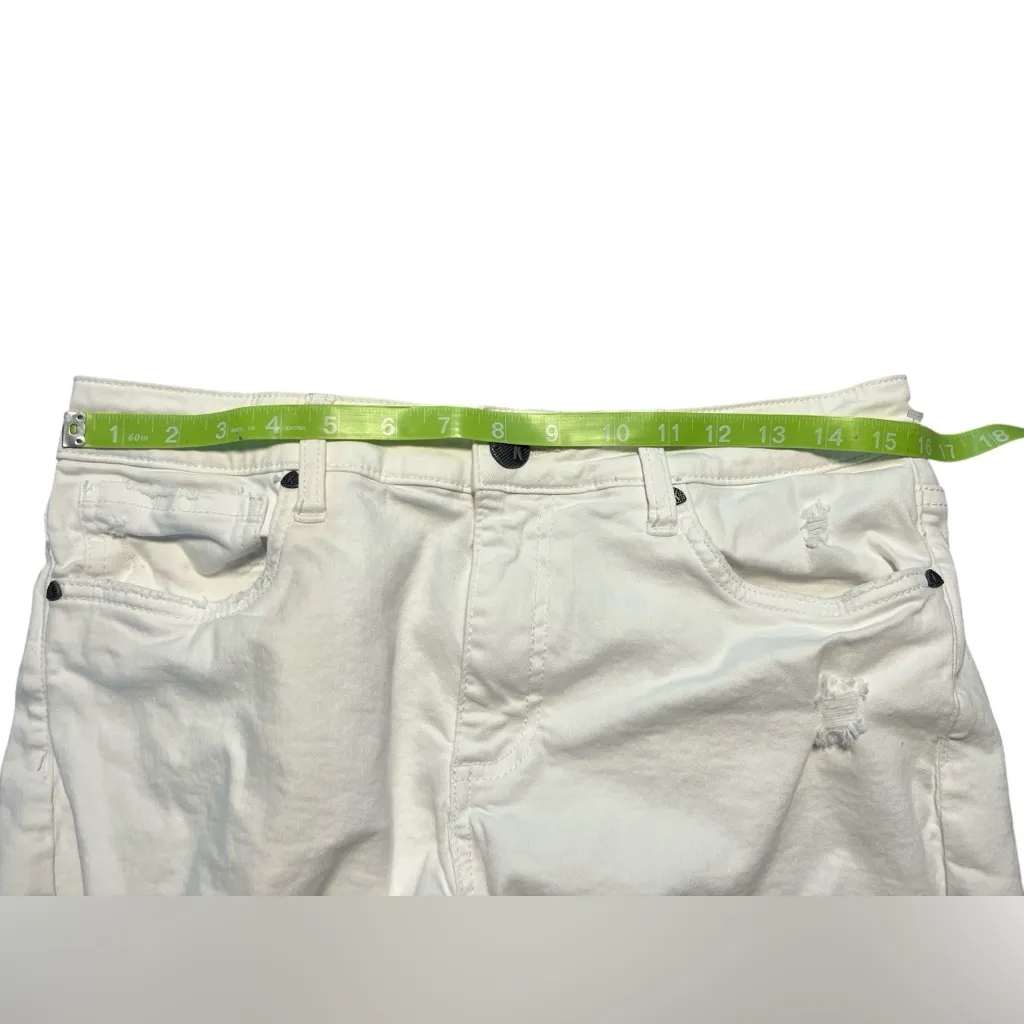 Kut from the Kloth Jane High Rise Short White Size 6 - Image 3