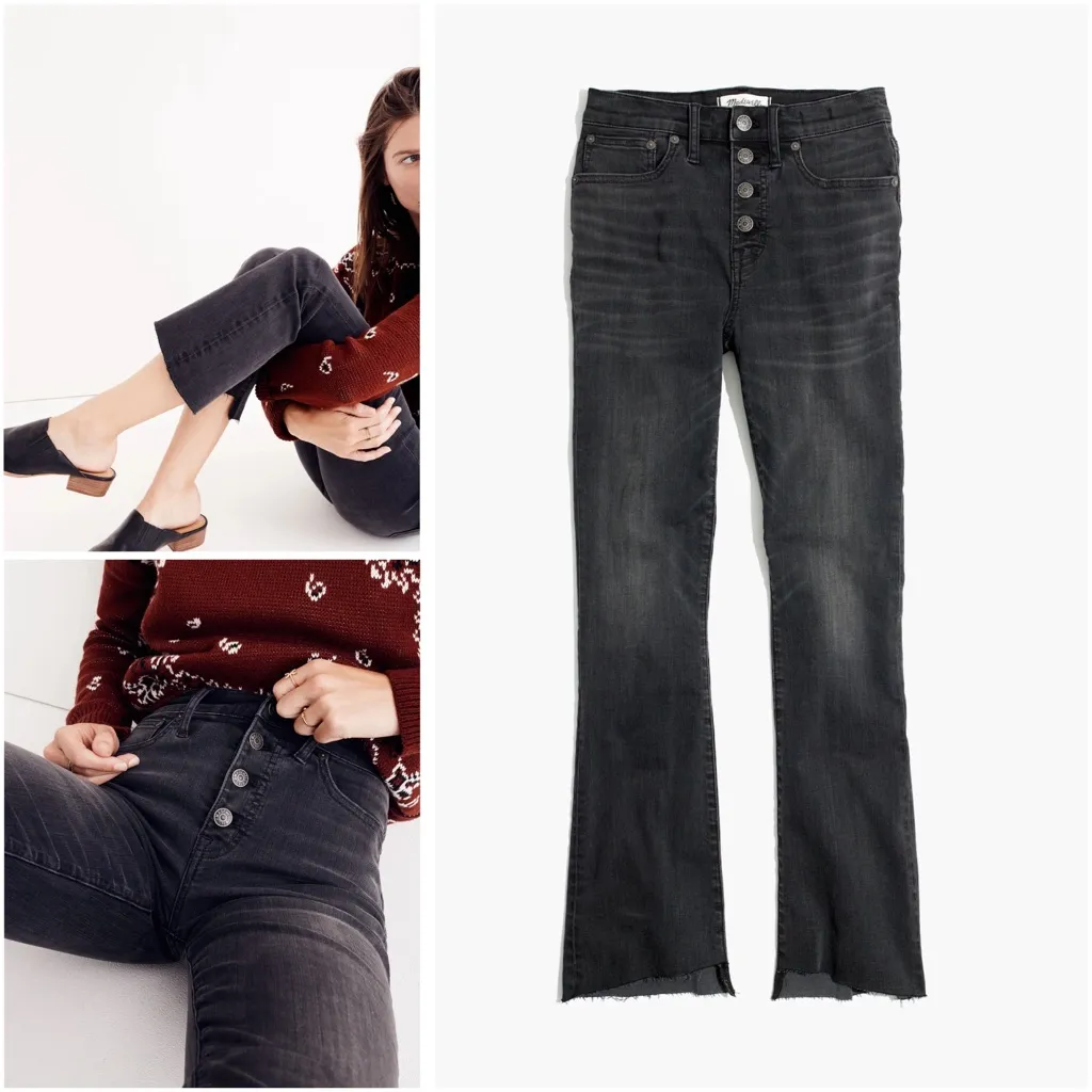 Madewell Cali Demi-Boot Button Fly Jeans - Image 3