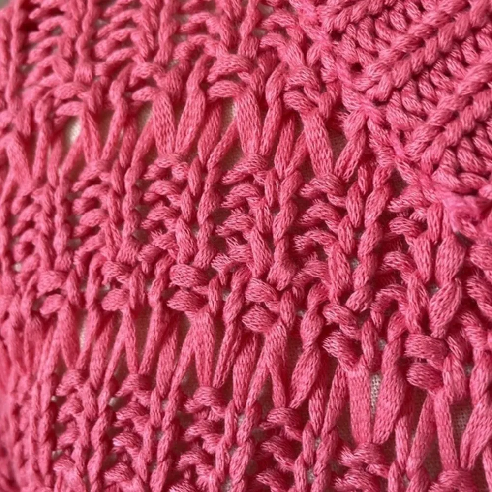 Anine Bing Pink Chunky Knit Sweater Crewneck Women XS‎ Oversized Minimalist - Image 3