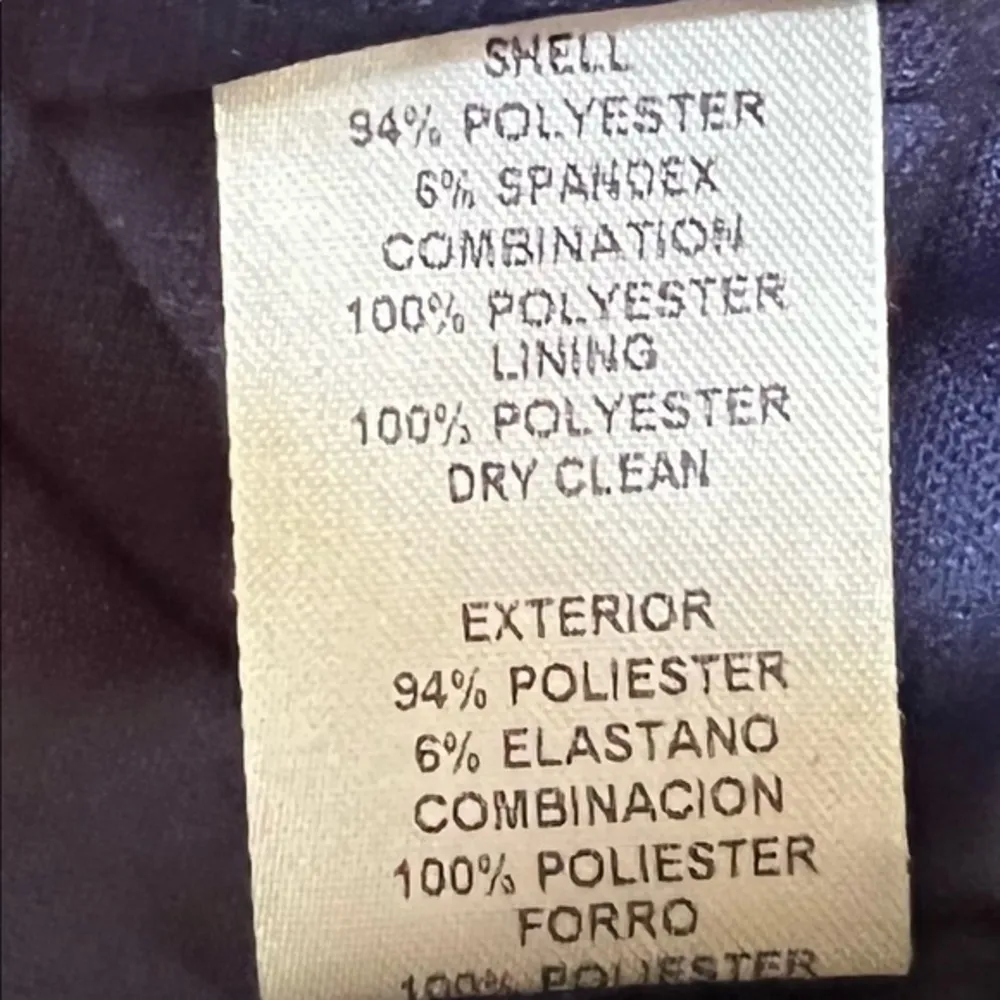 Eliza J Off the Shoulder 3D Floral Sleeve Scuba Crepe Blue Evening Dress Size 6 - Image 5