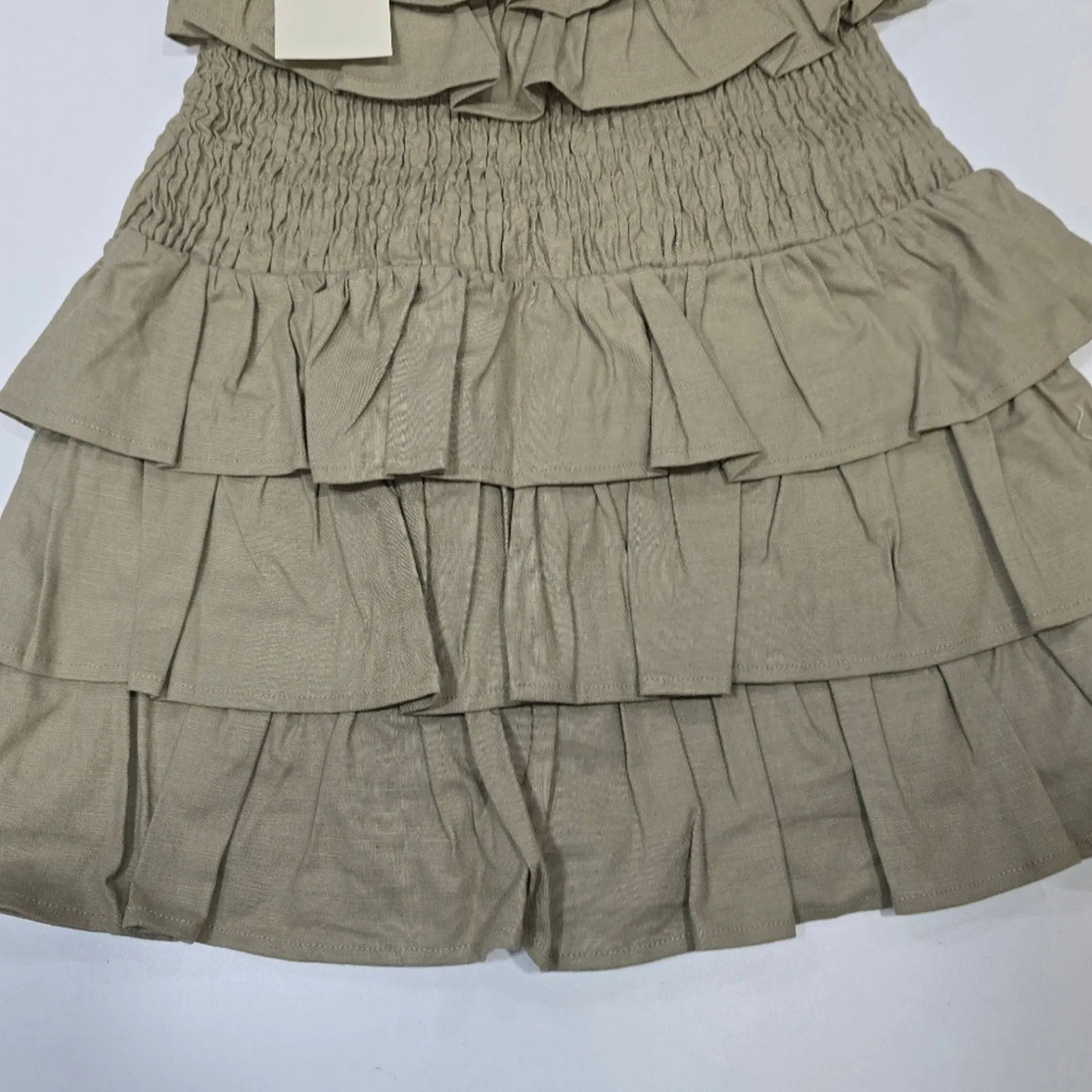 Tularosa Rory Dress in Sage Green XS - Image 8