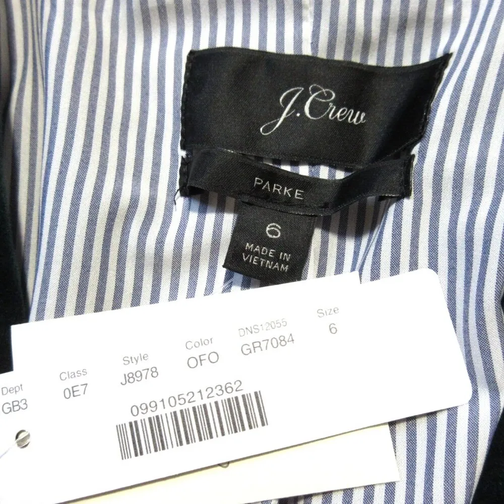 NWT J.Crew Parke Blazer in Old Forest Green Cotton Velvet Jacket 6 - Image 3