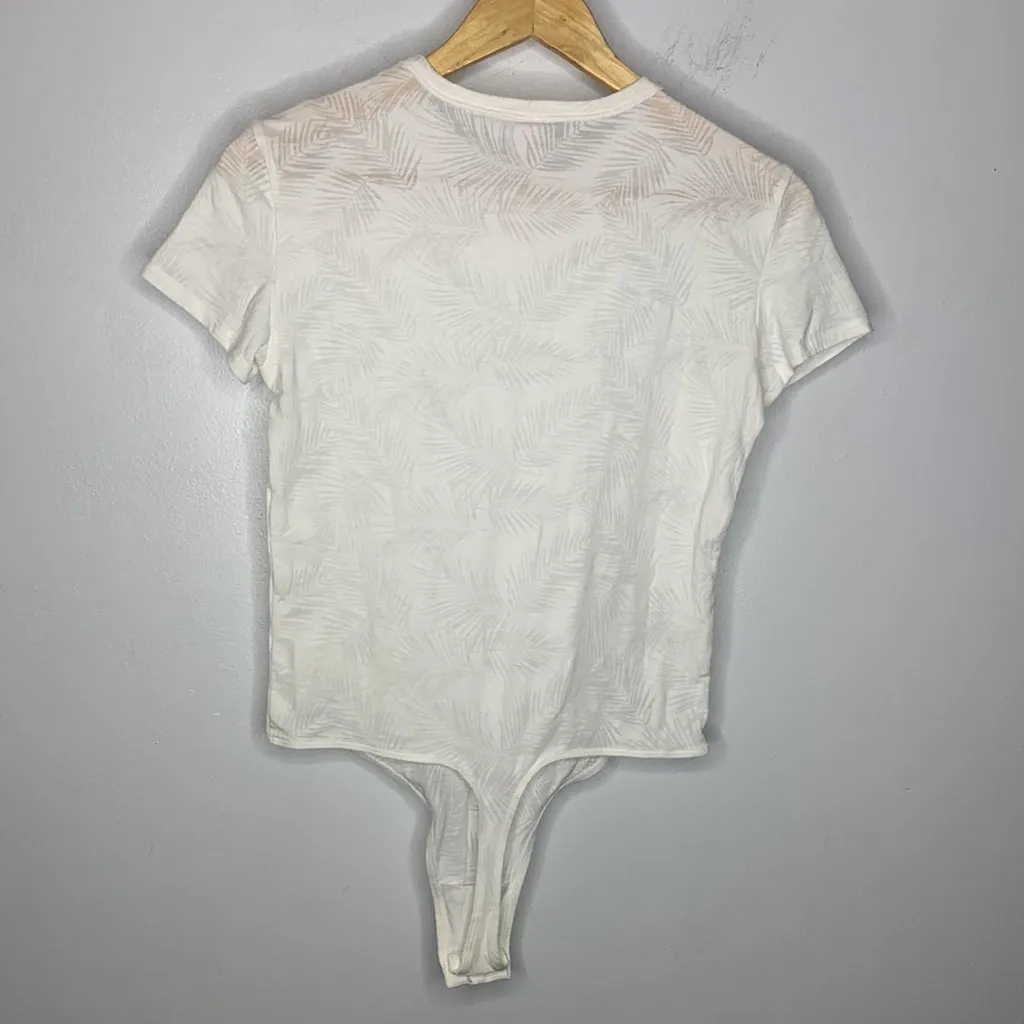 Victoria’s‎ Secret white palm leaf bodysuit new - Image 3