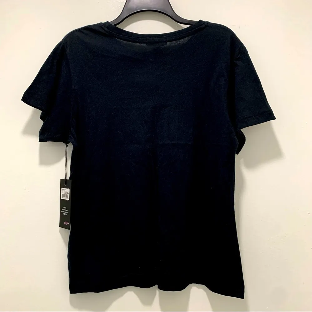 Wildfox ‘Easy Does It’ Keke Tee-Jet Black, Size M, NWT - Image 6