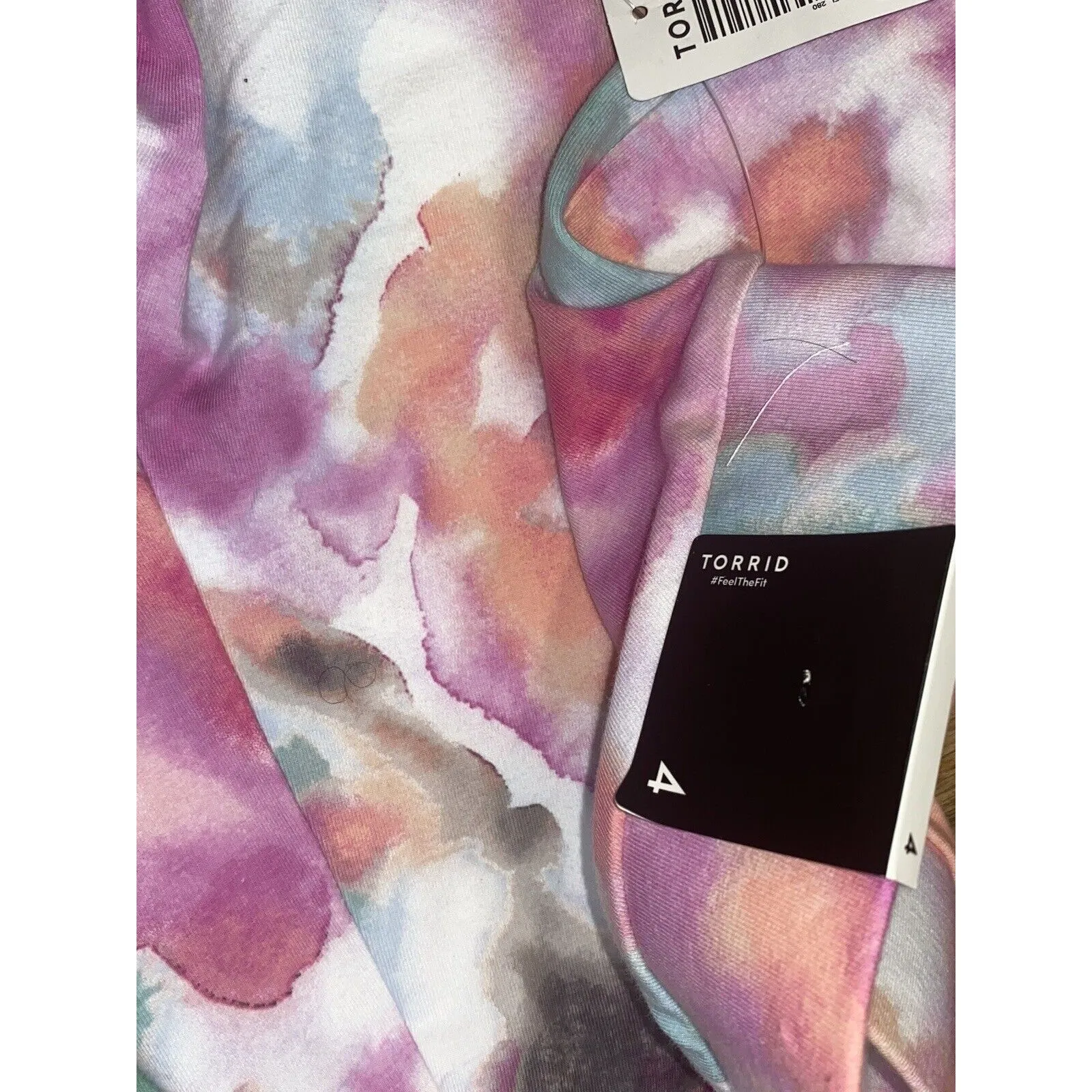 Torrid High Rise Watercolored Leggings  Stretch  High Waist Size 4X - Image 7