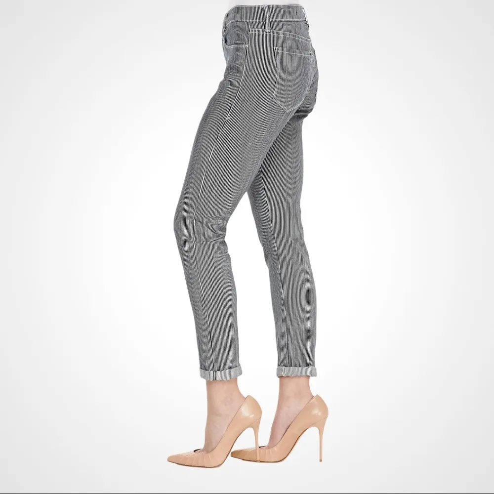 Frame Denim 29 Le Garçon Striped Jean - Image 5