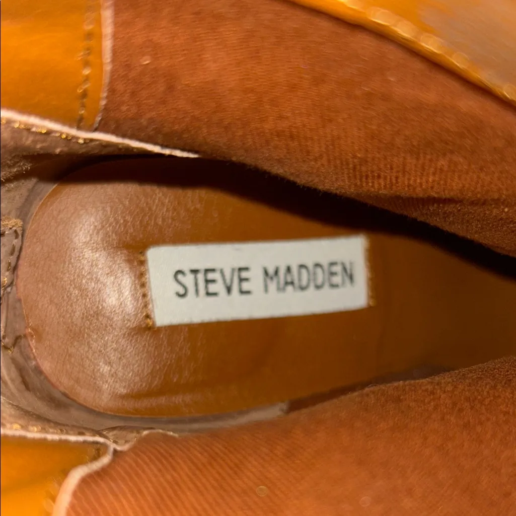 Steve Madden Tan Fringe‎ Ankle Booties - Image 2