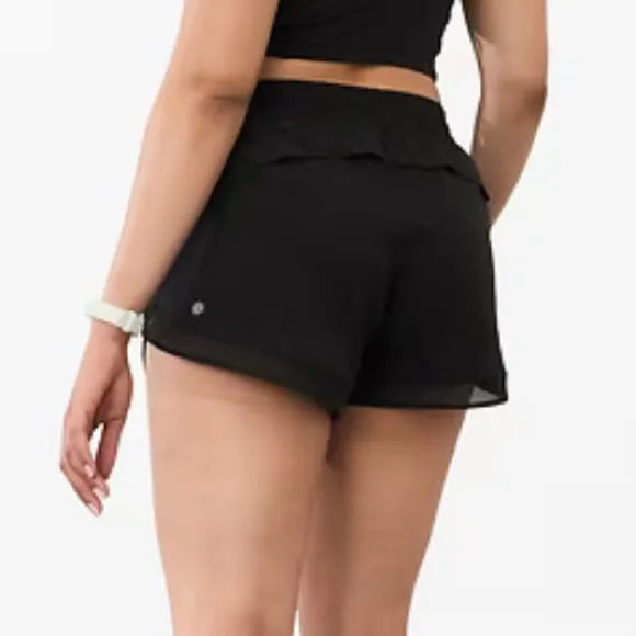 Athleta Mesh Racer Run 4” Shorts Size XL - Image 2