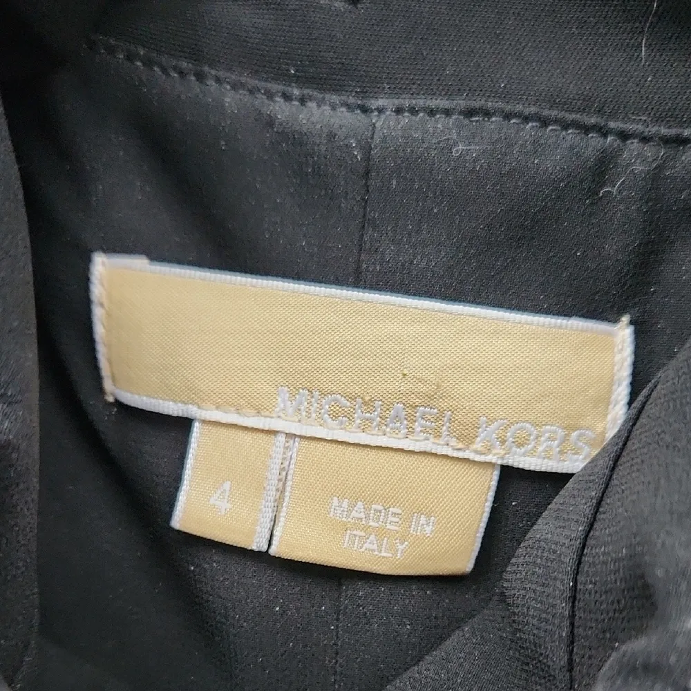 Michael Kors Elegant Fringe Dress Black 4 - Image 2