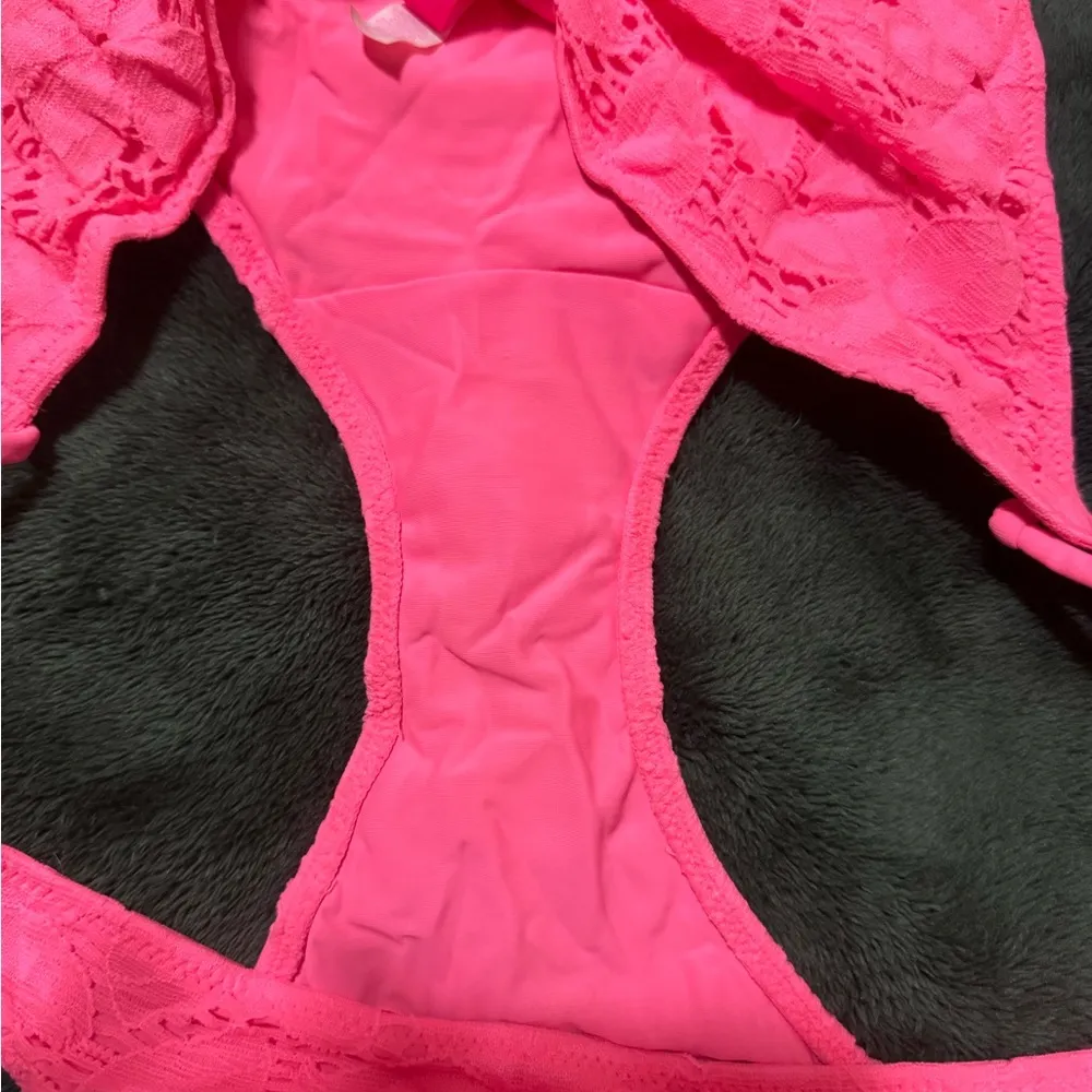 Victorias Secret Large Bikini bottom lace accent - Image 2