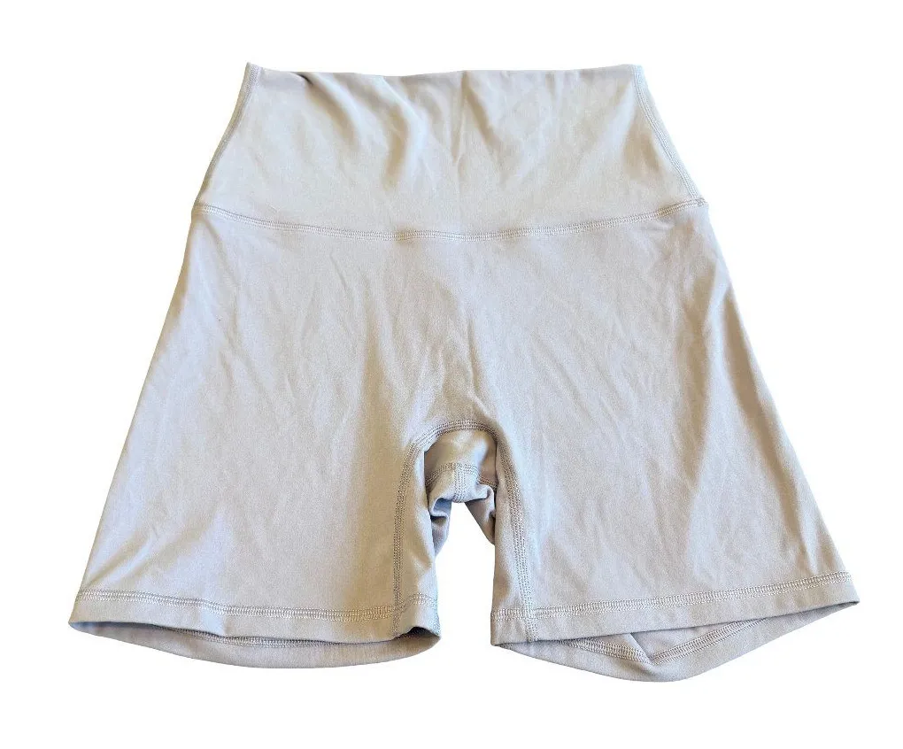 MW Move With Luv Workout Shorts Athletic Stretch Gym Pilates Purple Size 6 - Image 1