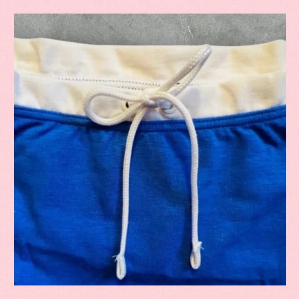 2/$25 Victoria’s Secret PINK Cotton Dorm Boyshort Ultramarine Blue PINK Logo XL - Image 6