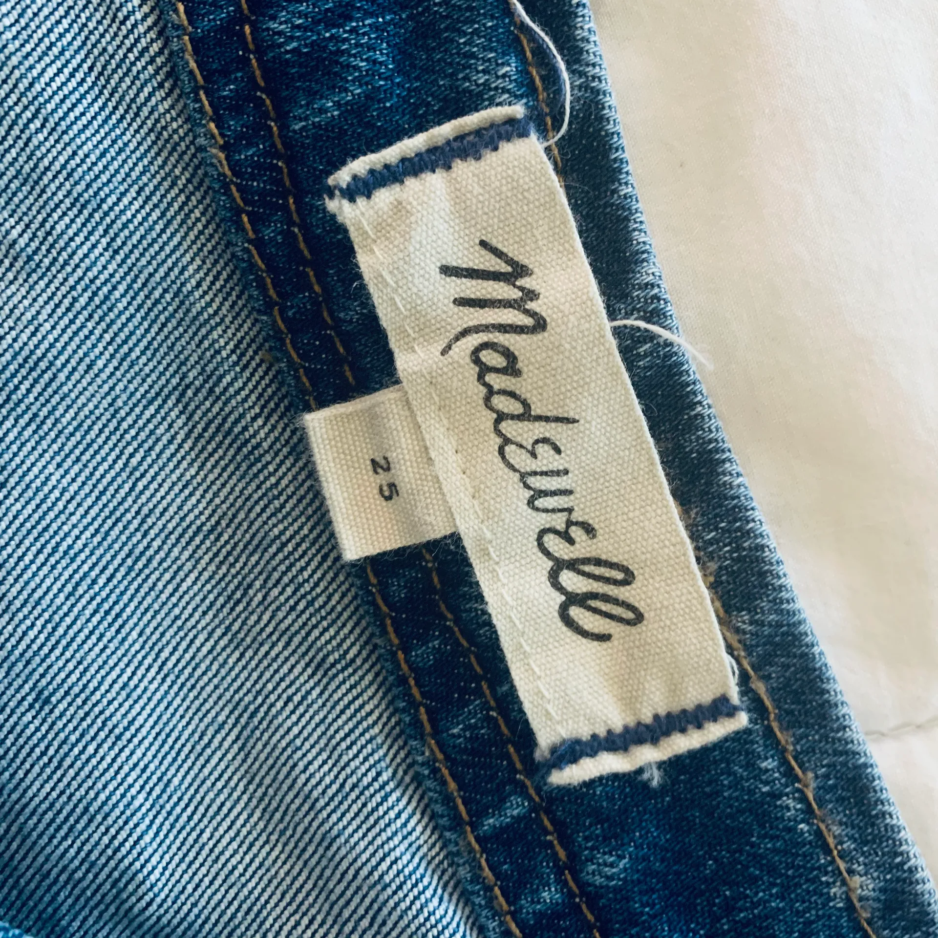 Asymmetrical Button Jean Skirt 25 - Image 9