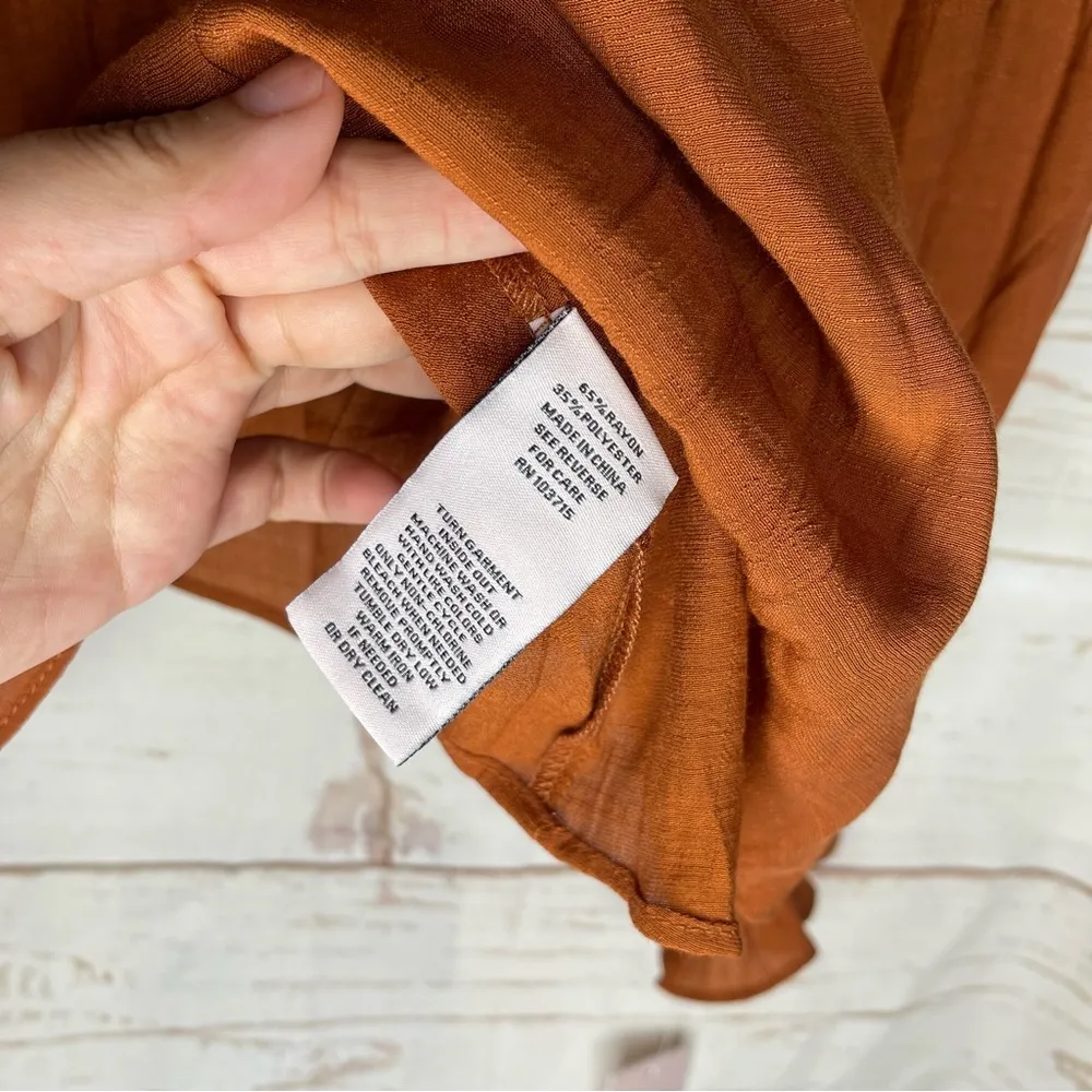 NWT $68 • Nanette • Nanette Lepore • Blouse • Gingerbread • Medium - Image 7