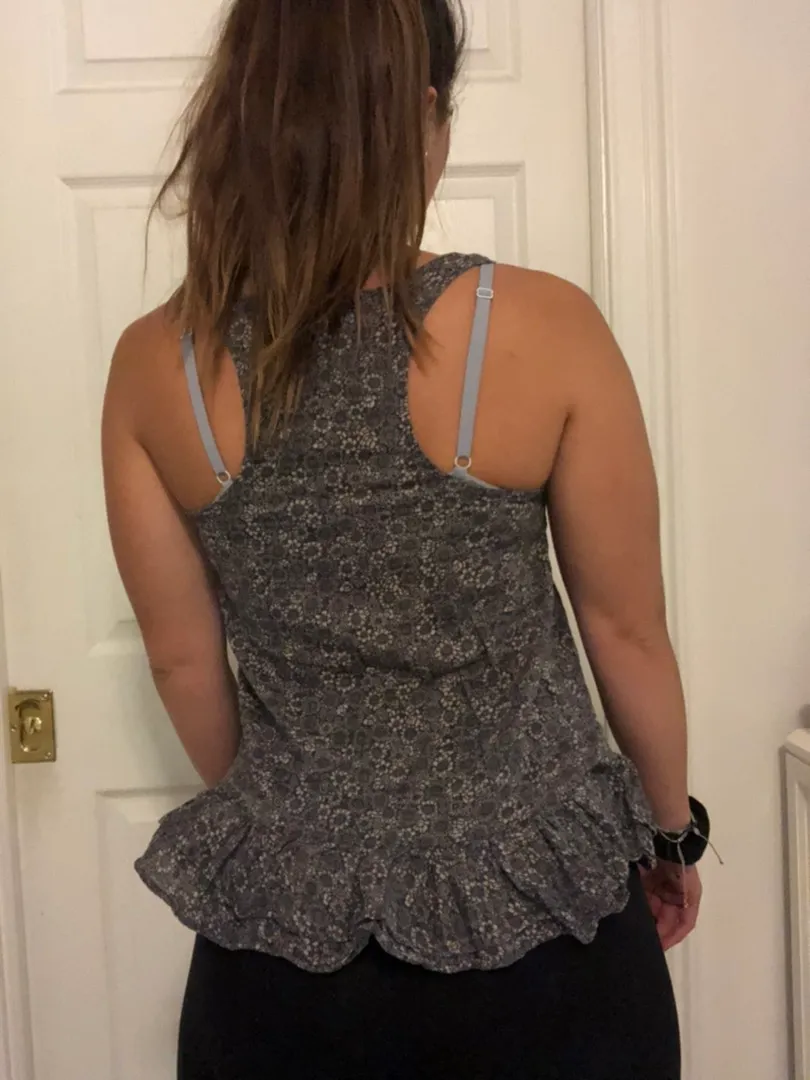 Verty Brown And Tan Top - Image 2