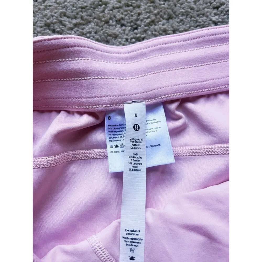Lululemon  Softstreme High-Rise Pant *Full Length Meadowsweet Pink Size 8 - Image 8