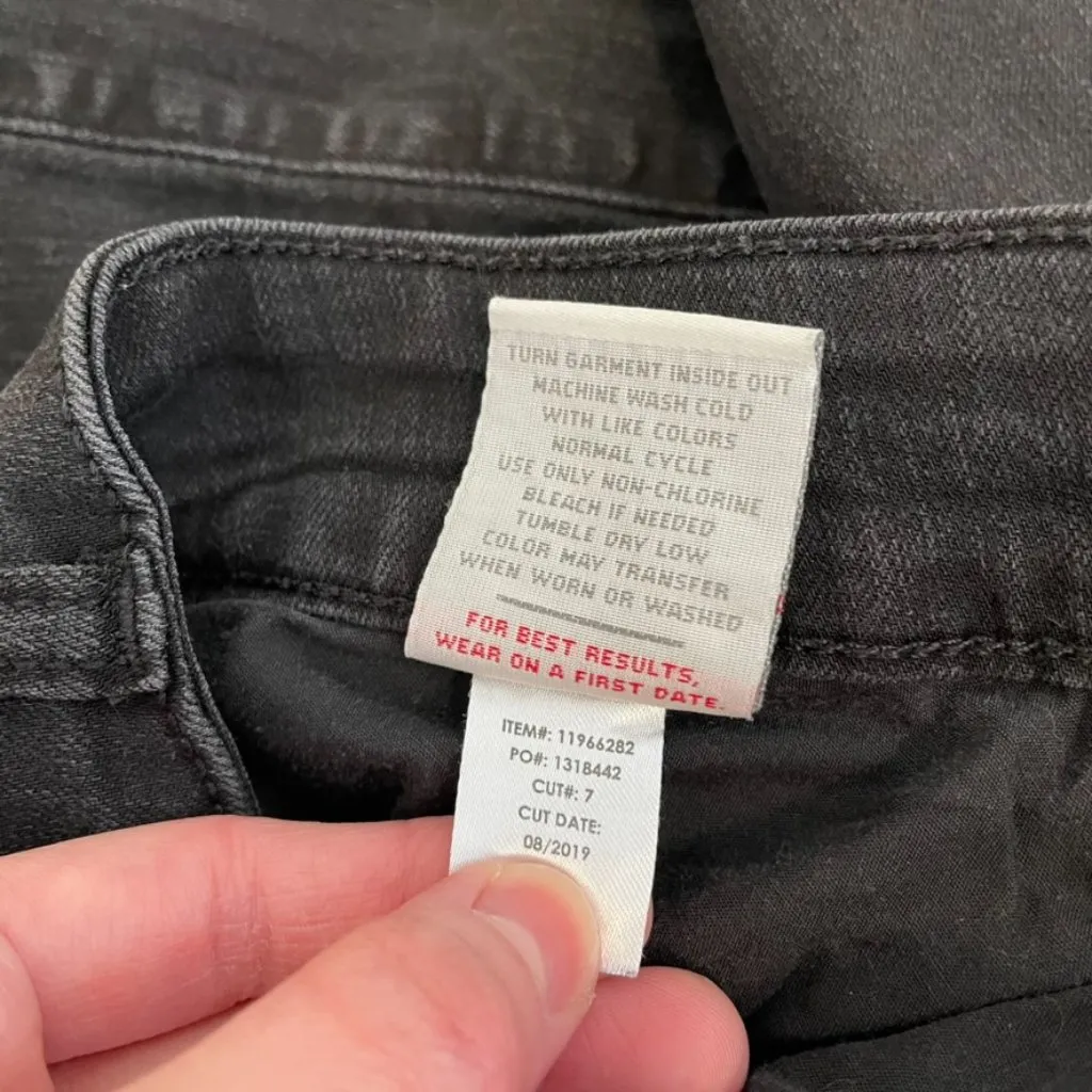 TORRID Plus Size Slim Boot Jean Vintage Stretch Black Mid Rise Bootcut Jeans 18 - Image 14