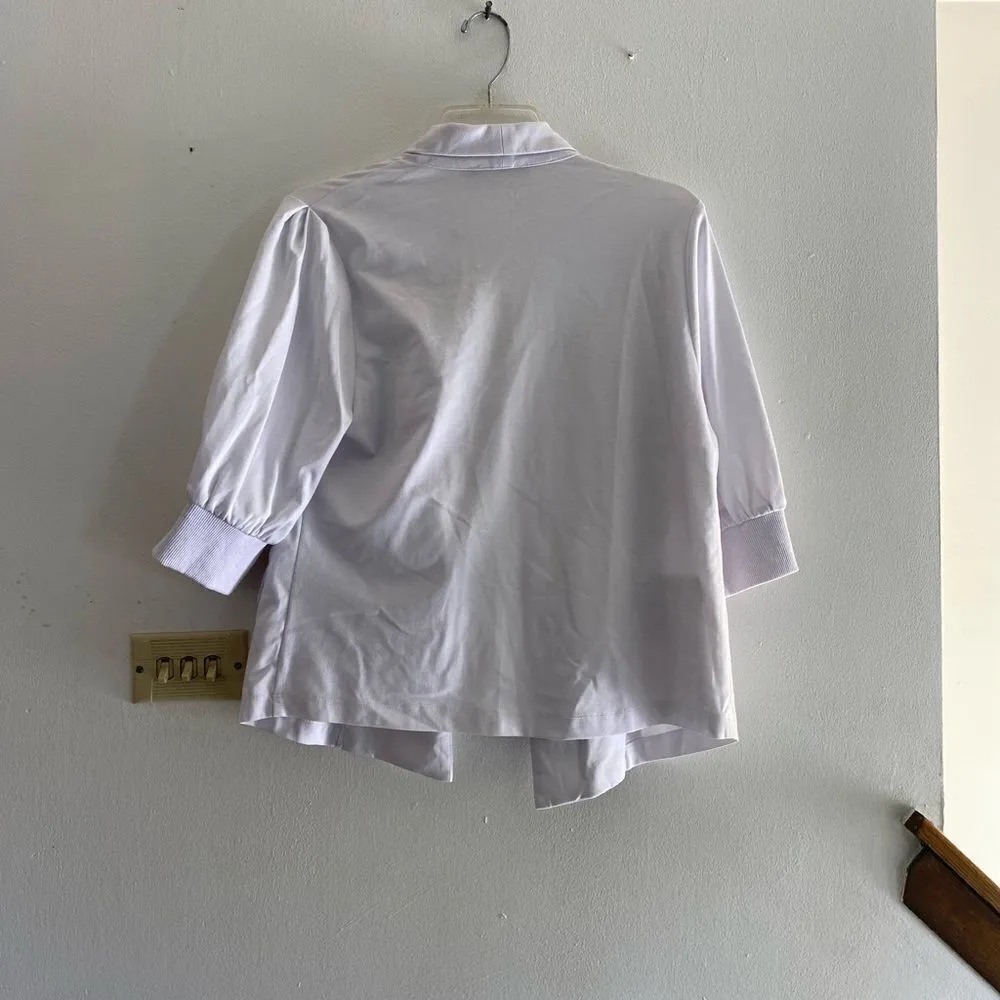 NWT Doe & Rae pale grey blazer with pockets S - Image 5