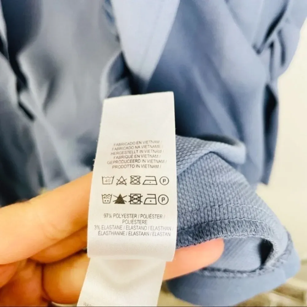 PRIMARK Blue Lightweight Waterfall Cardigan‎ Kimono Size 8 - Image 7