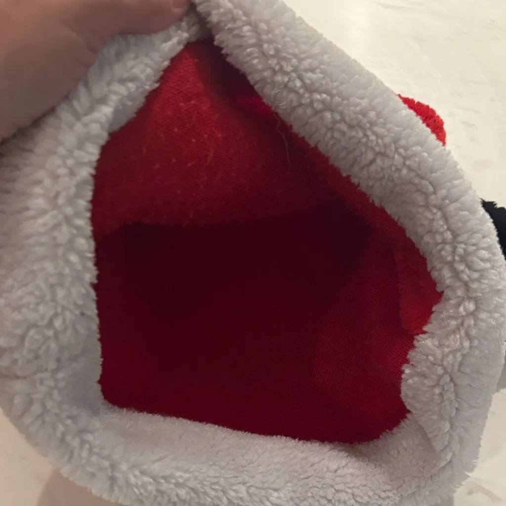 Mickey Mouse Red Santa Hat with Ears - Image 2
