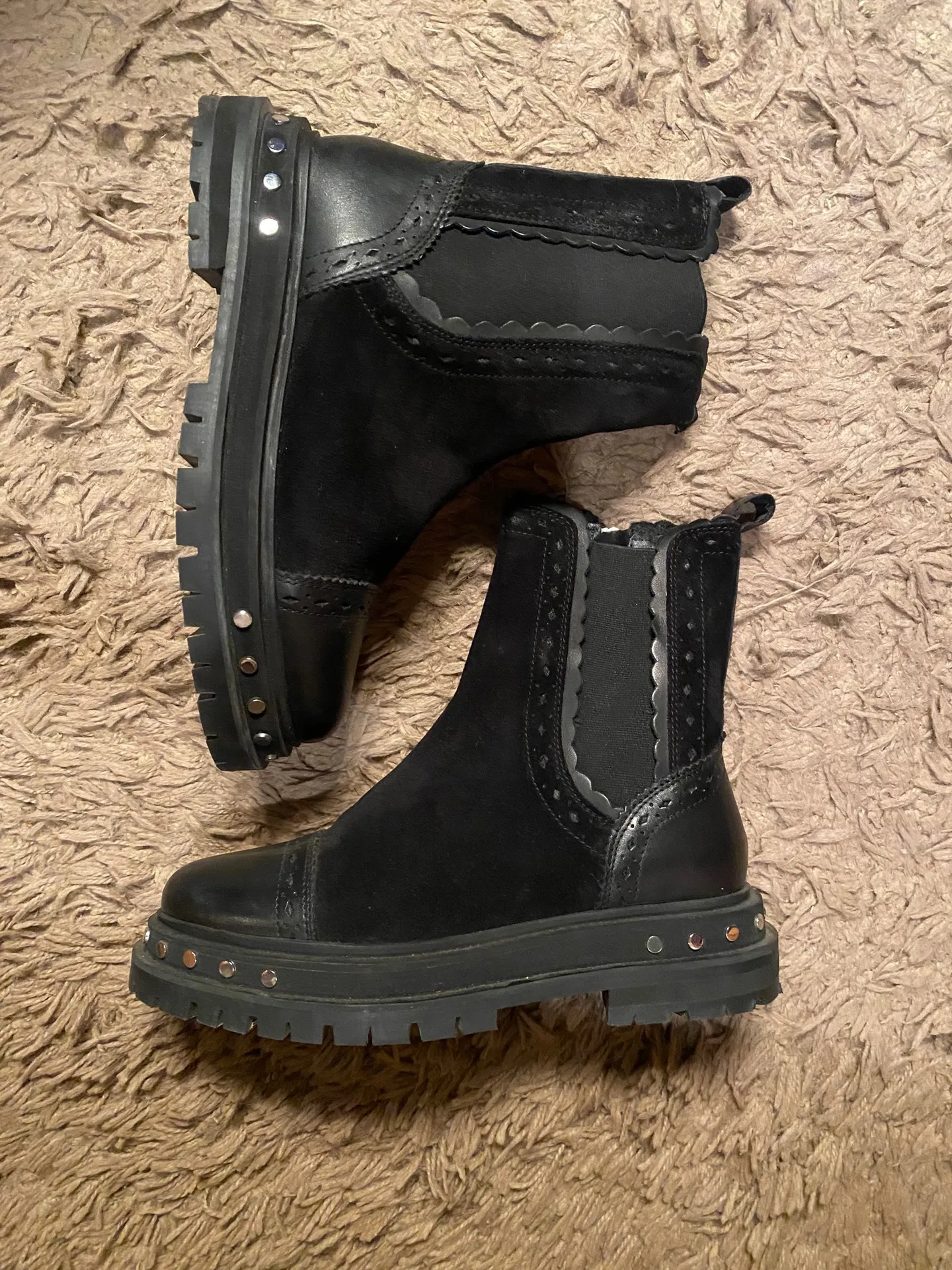 Free People Atlas Chelsea Boots Black - Image 2