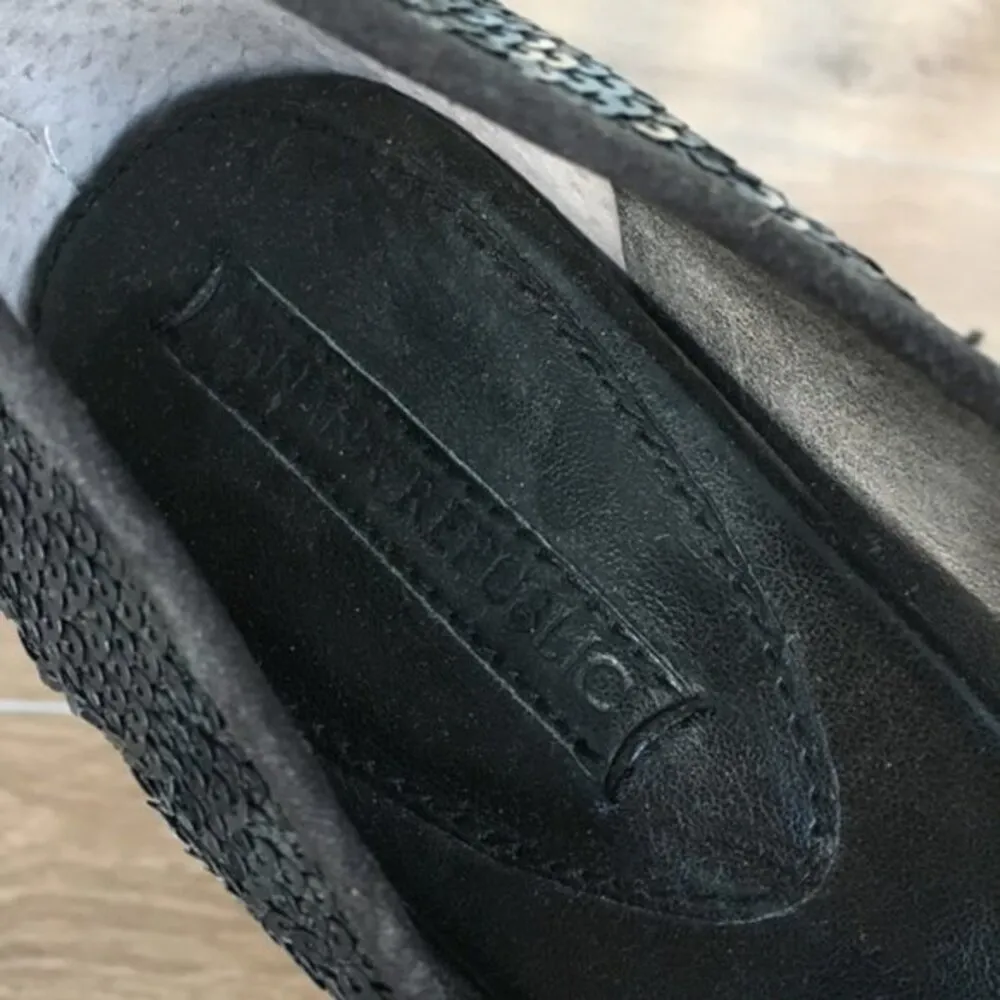 Banana Republic ‎ open toe bling kitten Heels pumps - Image 6