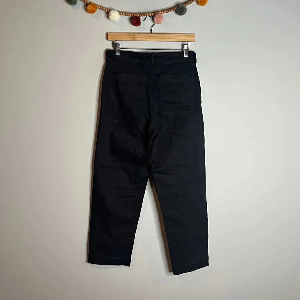 Everlane black Straight Leg Crop jeans - Image 4