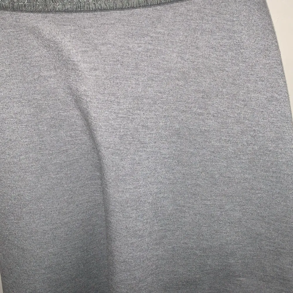 Anthropologie HD in Paris gray woman skirt size LARGE elastic waist 26” long - Image 3