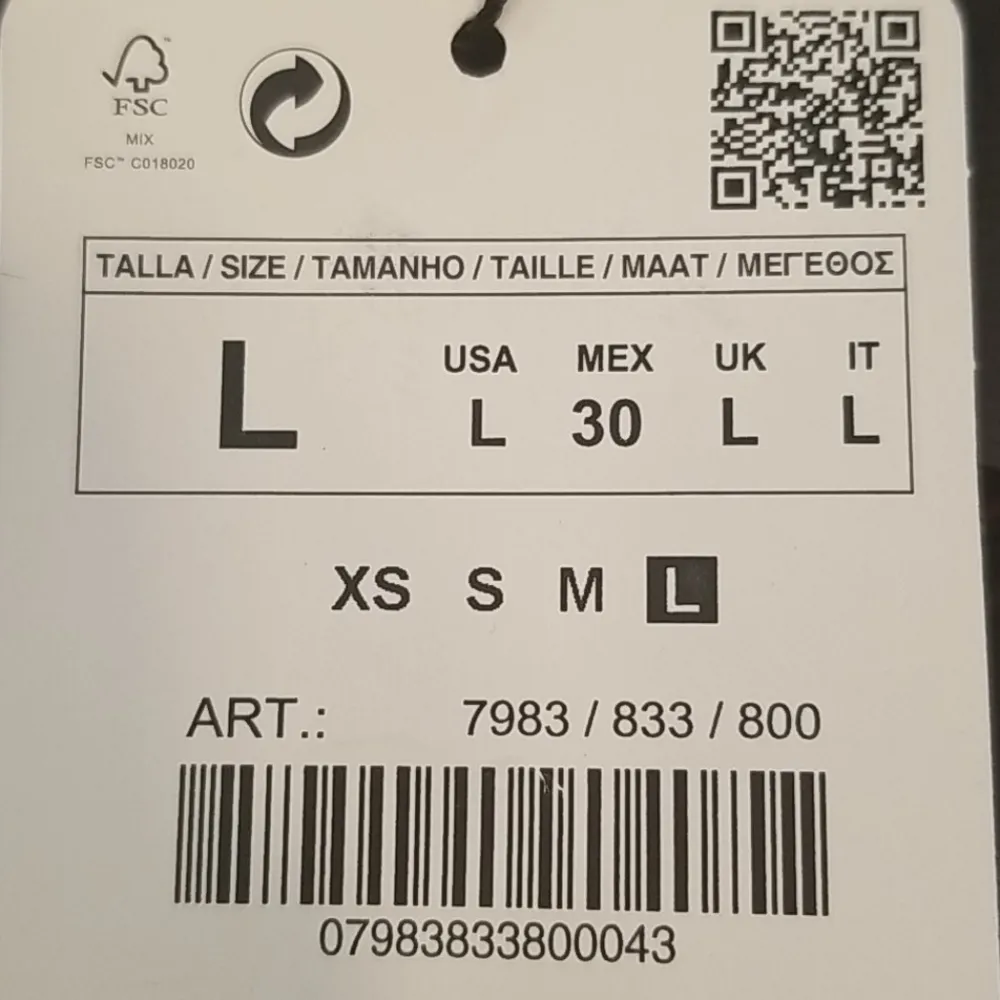 💕ZARA WOMAN💕 Plaid Boucle Tweed Faux Wrap Skirt - Image 8